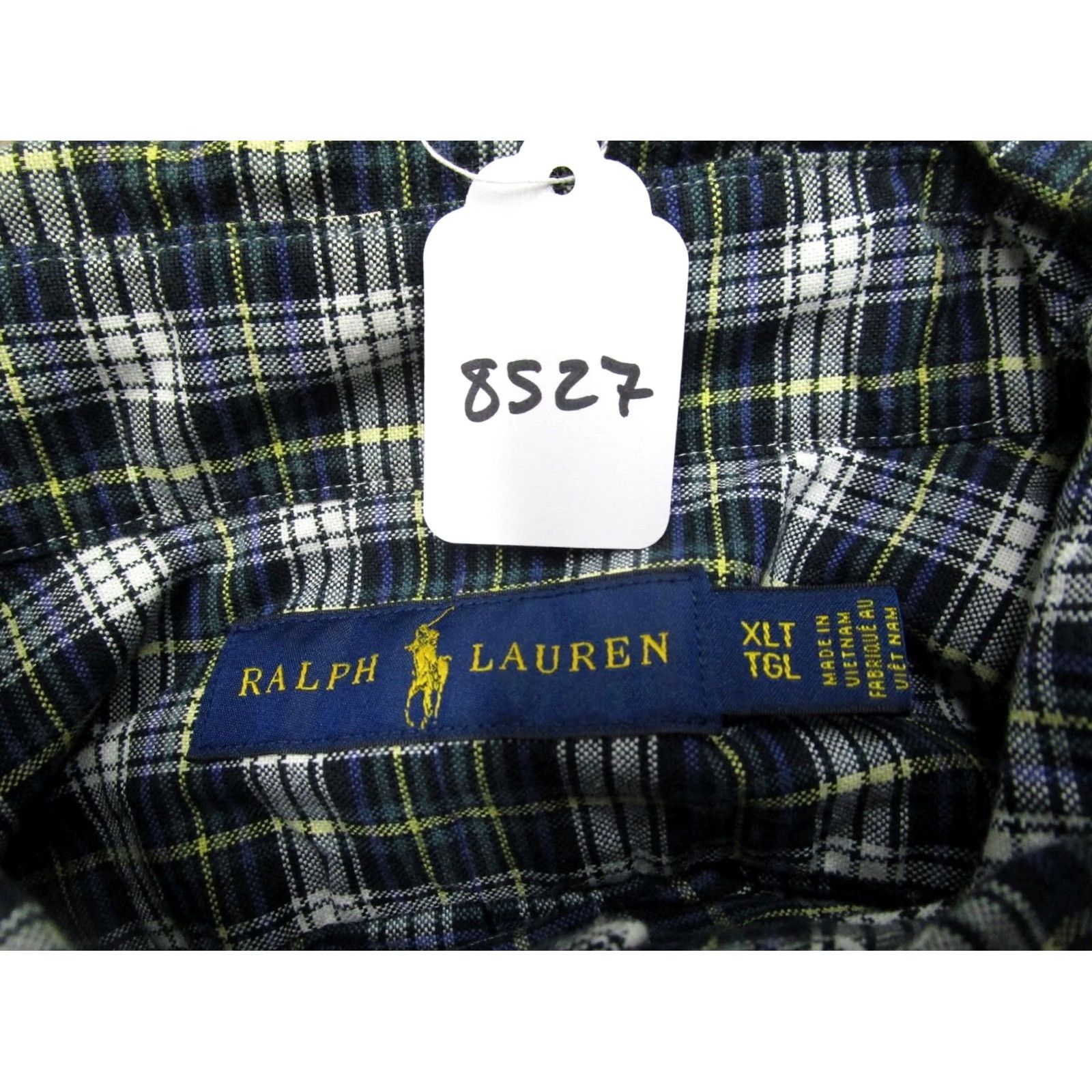 Ralph Lauren Ralph Lauren Shirt Men XLT Blue White Plaid Long Sleeve Button Down Oxford Pony Size US XL / EU 56 / 4 - 7 Thumbnail