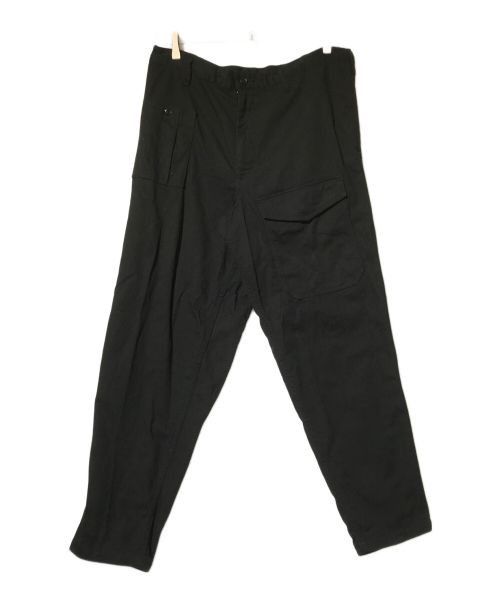Yohji Yamamoto BLACK Scandal Yohji Yamamoto CORD WORK PANTS Size US 34 / EU 50 - 1 Thumbnail