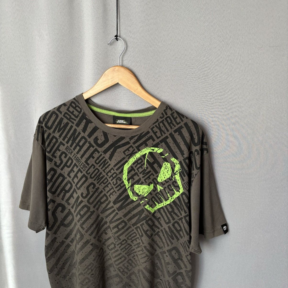 No Fear No fear vintage t-shirt tee Rap rare big logo xl grey Size US XL / EU 56 / 4 - 2 Thumbnail