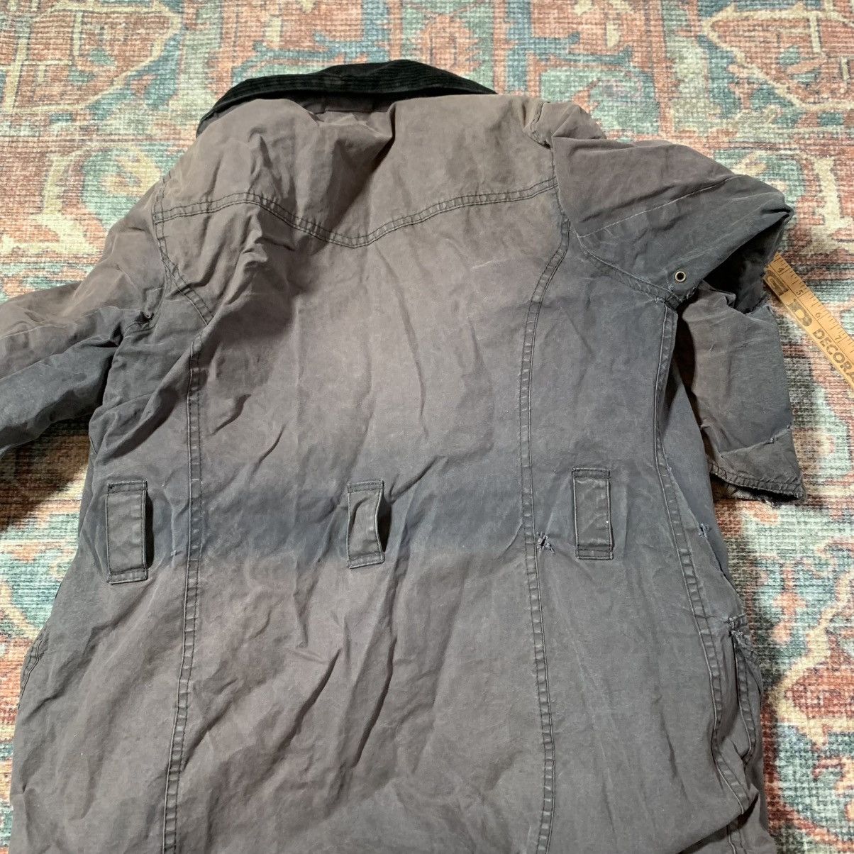 Barbour Barbour Utility Waxed Cotton Belted Jacket Womens *THRASHED* Size M / US 6-8 / IT 42-44 - 12 Thumbnail