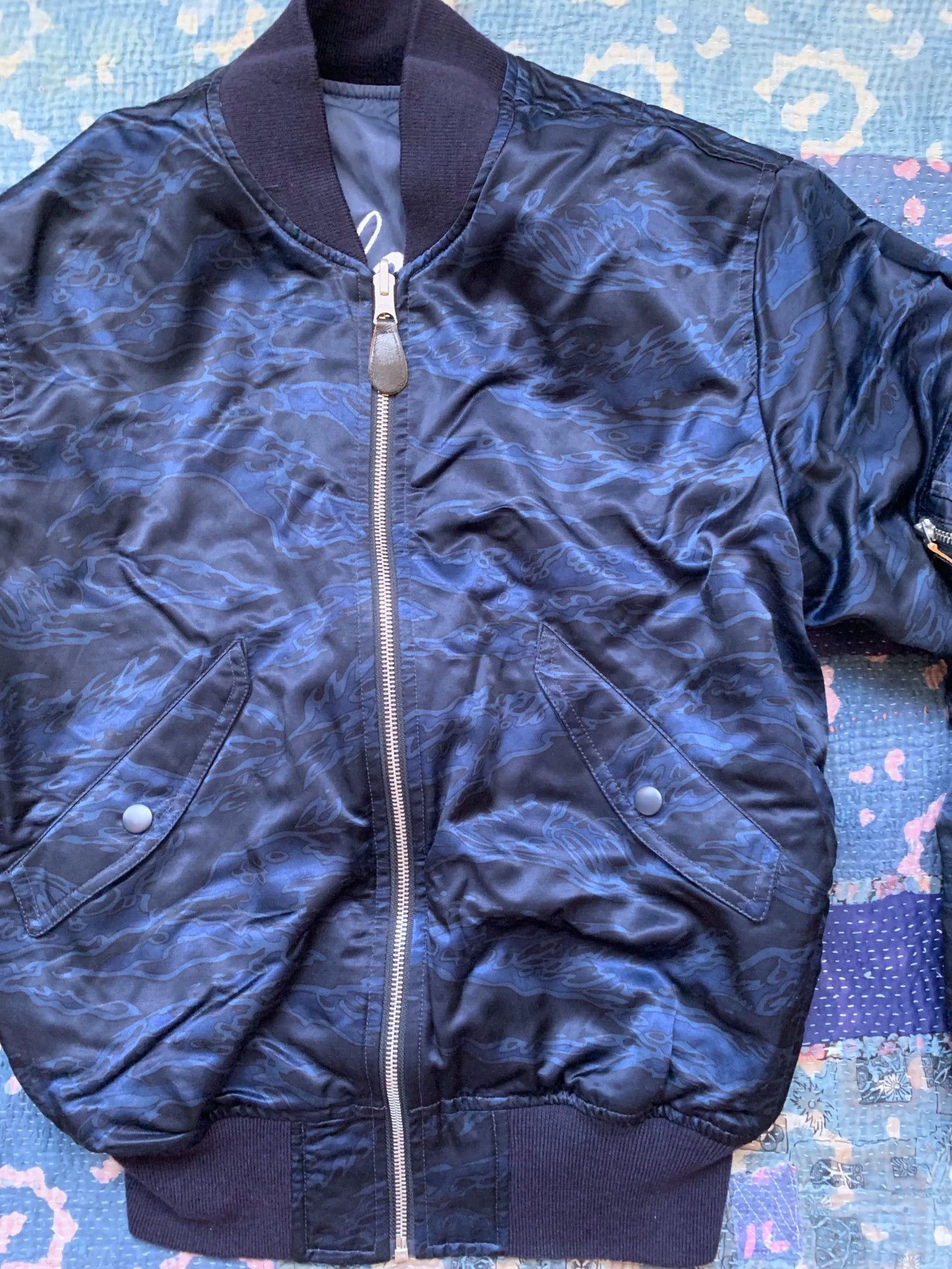 RRL Ralph Lauren RRL Yokosuka Embroidered Jacket Reverse Camo S Size US S / EU 44-46 / 1 - 5 Thumbnail