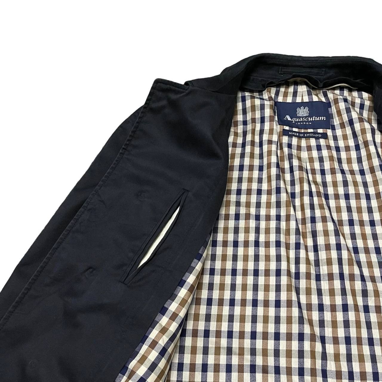 Aquascutum Vintage Aquascuntum London Trench Coat Checkered Size US L / EU 52-54 / 3 - 8 Thumbnail