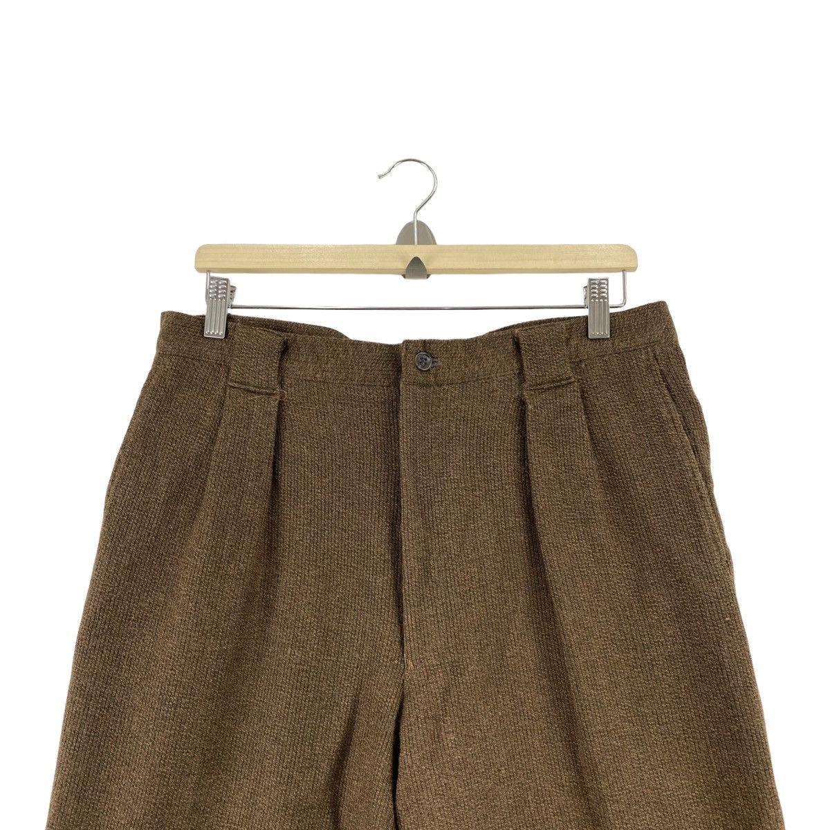 Stanley Blacker × Vintage Vintage STANLEY BLACKER Straight Cut Brown Casual Trousers Size US 34 / EU 50 - 2 Thumbnail