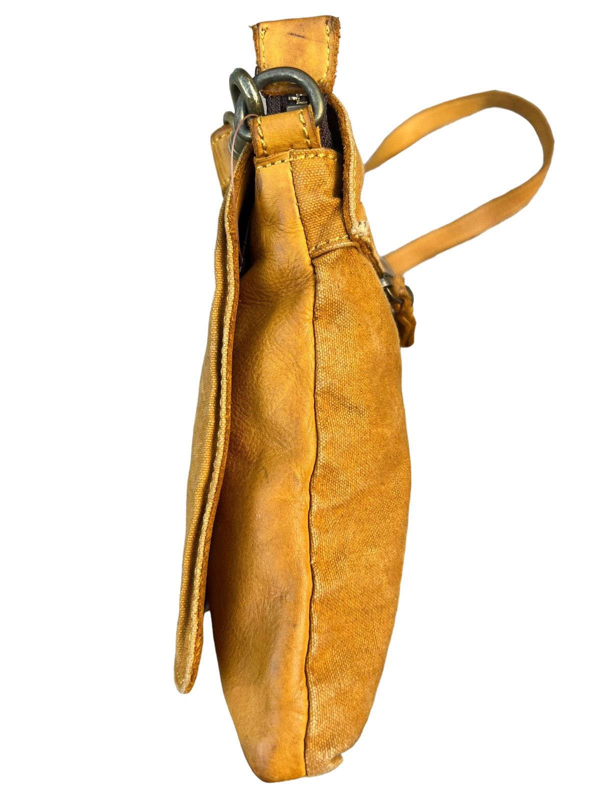 Levi's Joy Walker Plus Japan Hybrid Canvas Patina Leather Bag Size ONE SIZE - 13 Thumbnail