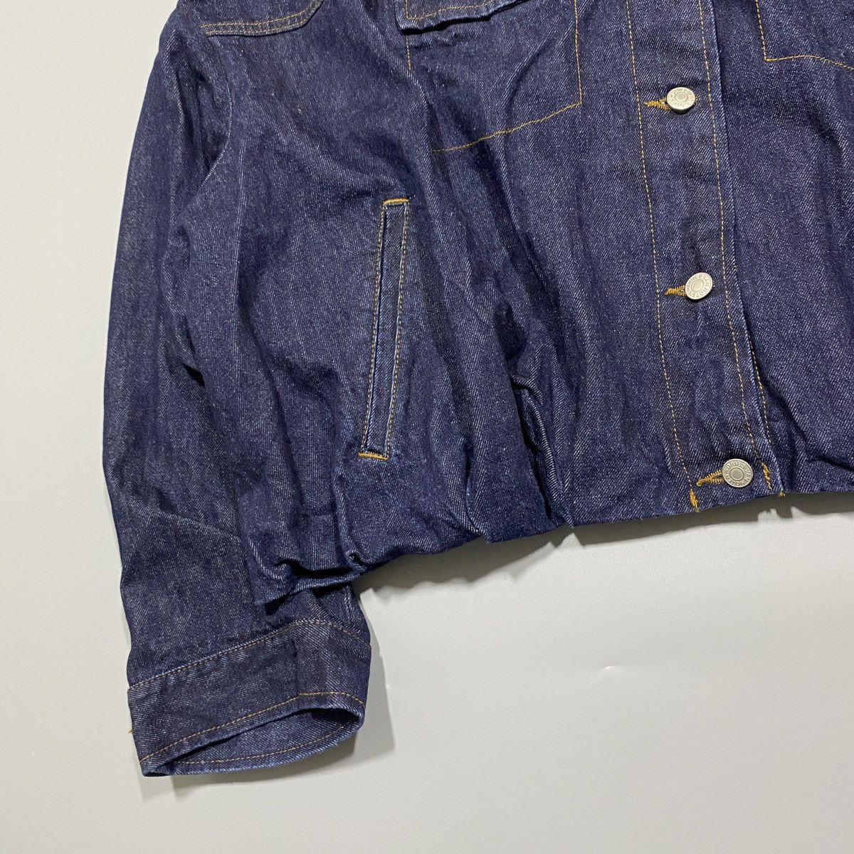 Dries Van Noten Vesto Denim Jacket Size L / US 10 / IT 46 - 6 Thumbnail