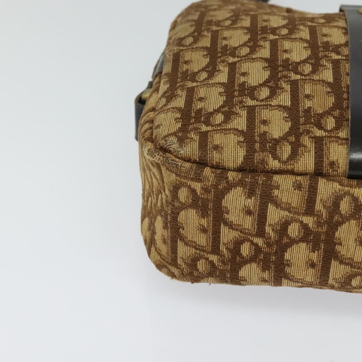 Dior DIOR Trotter Canvas Shoulder Bag Brown Size ONE SIZE - 10 Thumbnail