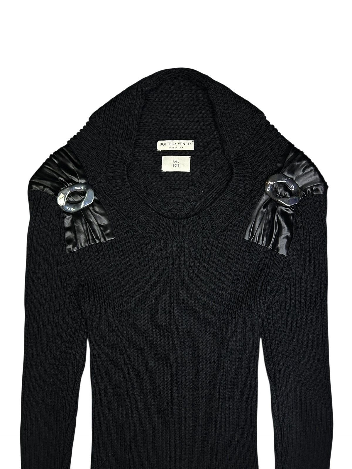 Bottega Veneta F/W 19 Metal Detail Sweater Size XS / US 0-2 / IT 36-38 - 3 Thumbnail