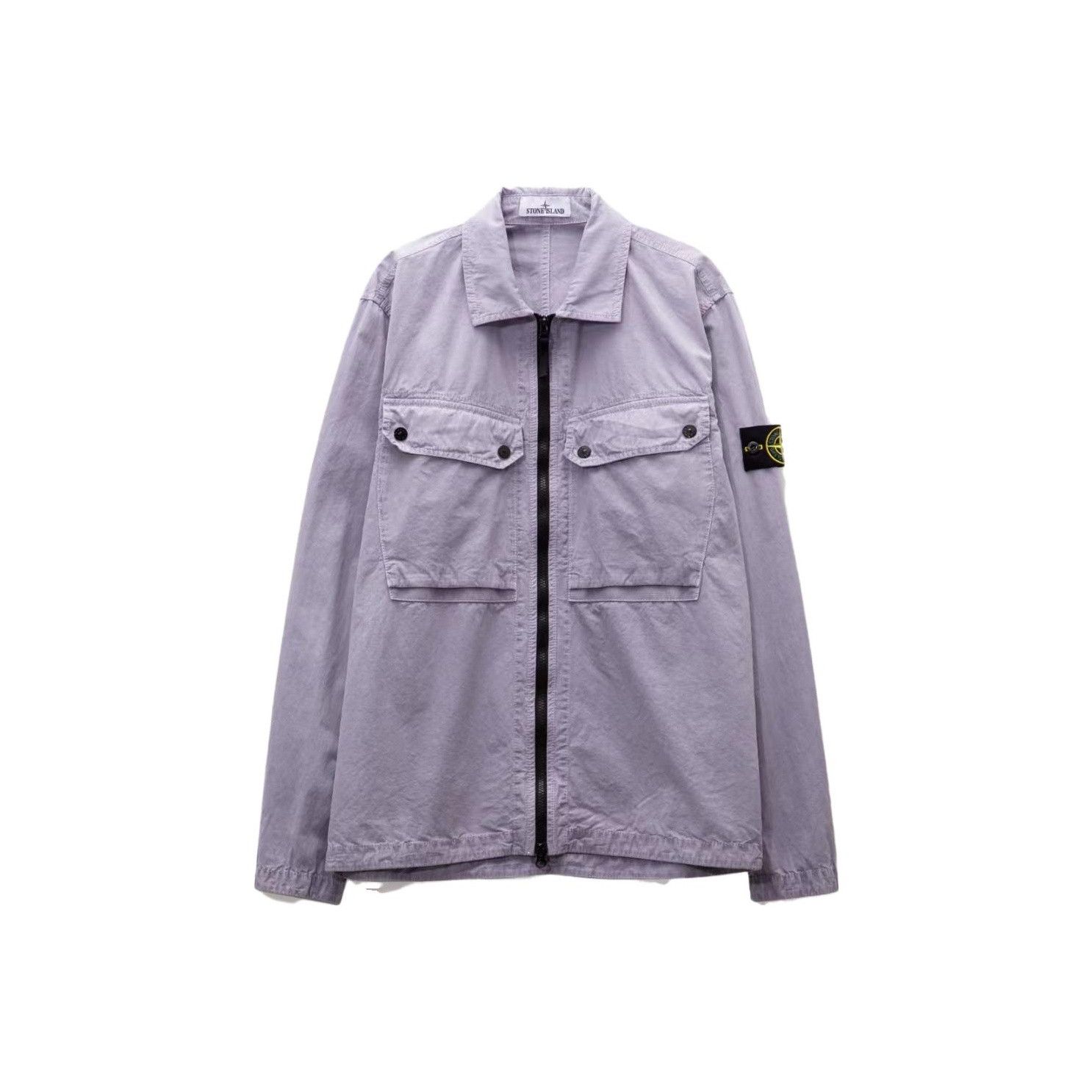 Stone Island Stone Island Logo Patch Overshirt Size M Size US M / EU 48-50 / 2 - 1 Thumbnail