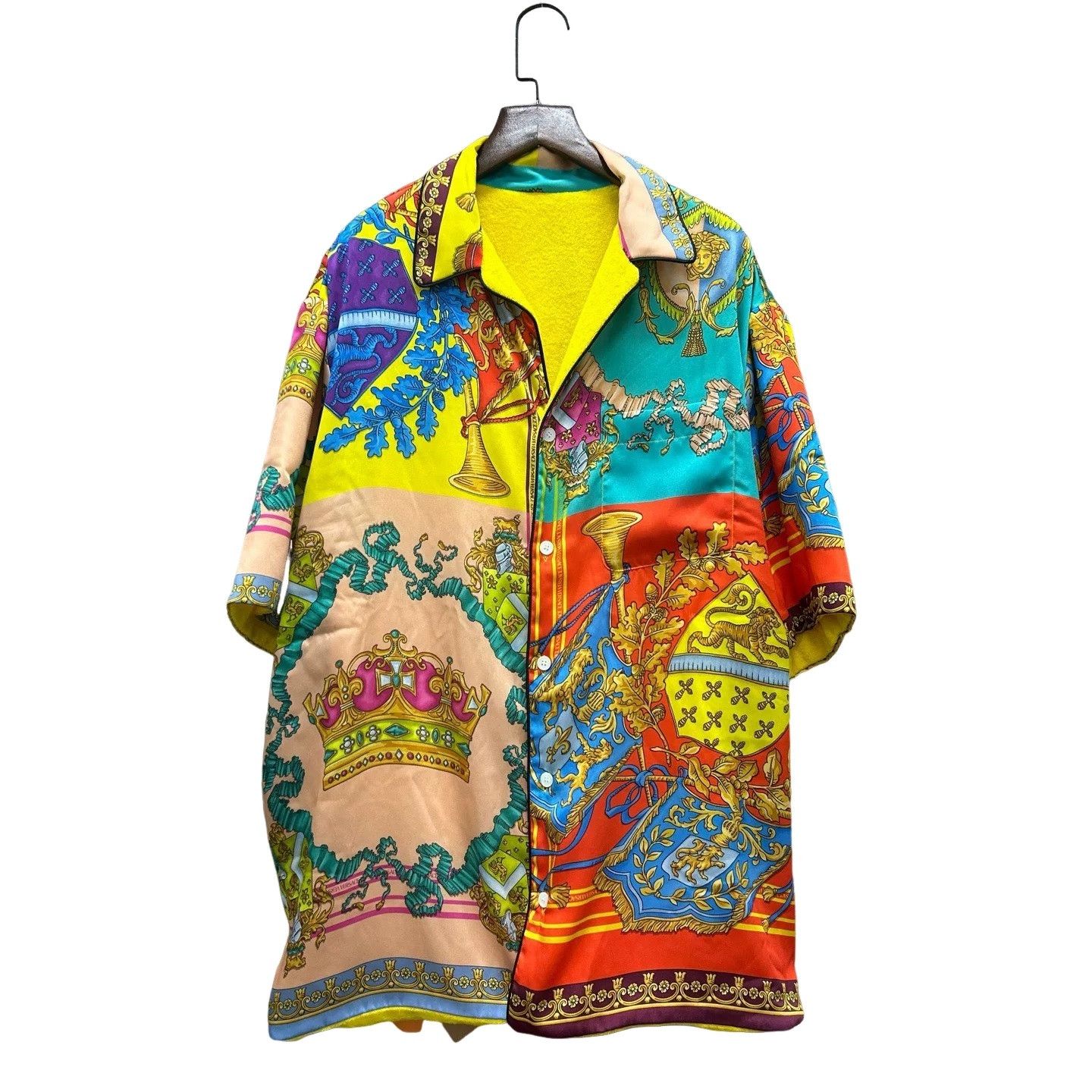 Versace Versace Baroque Print Button Up Shirt Size M Size US M / EU 48-50 / 2 - 1 Thumbnail