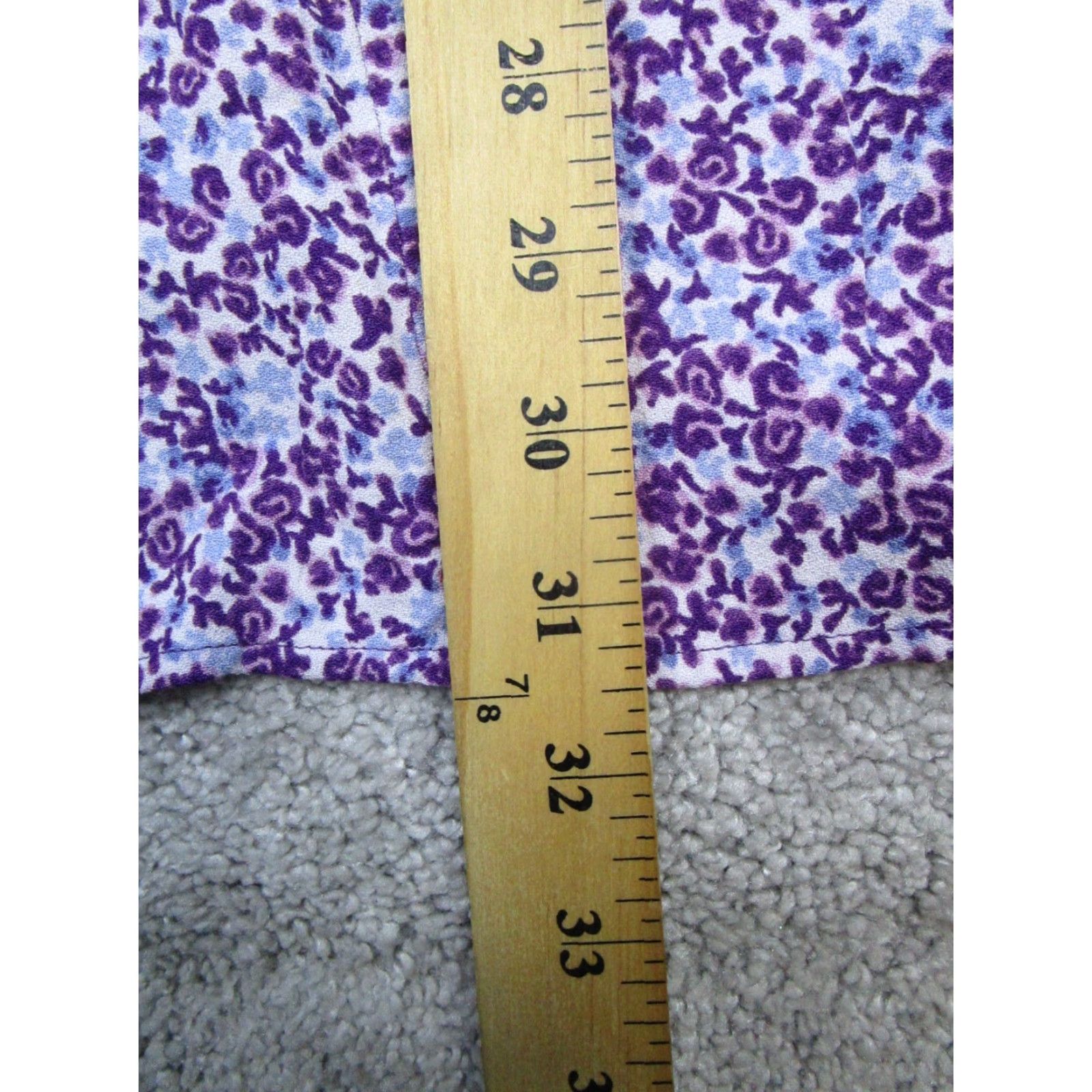 Reformation VINTAGE Reformation Tank Top Womens Medium Purple Floral Sleeveless Casual Summer Spring Women Size M / US 6-8 / IT 42-44 - 8 Thumbnail