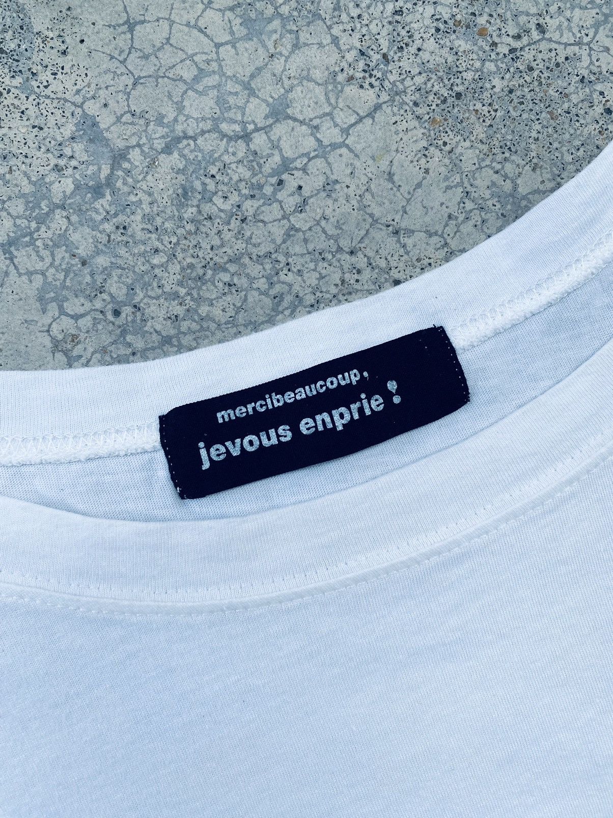 mercibeaucoup Vintage Issey Miyake Mercibeaucoup Spellout Tees Size US L / EU 52-54 / 3 - 5 Thumbnail