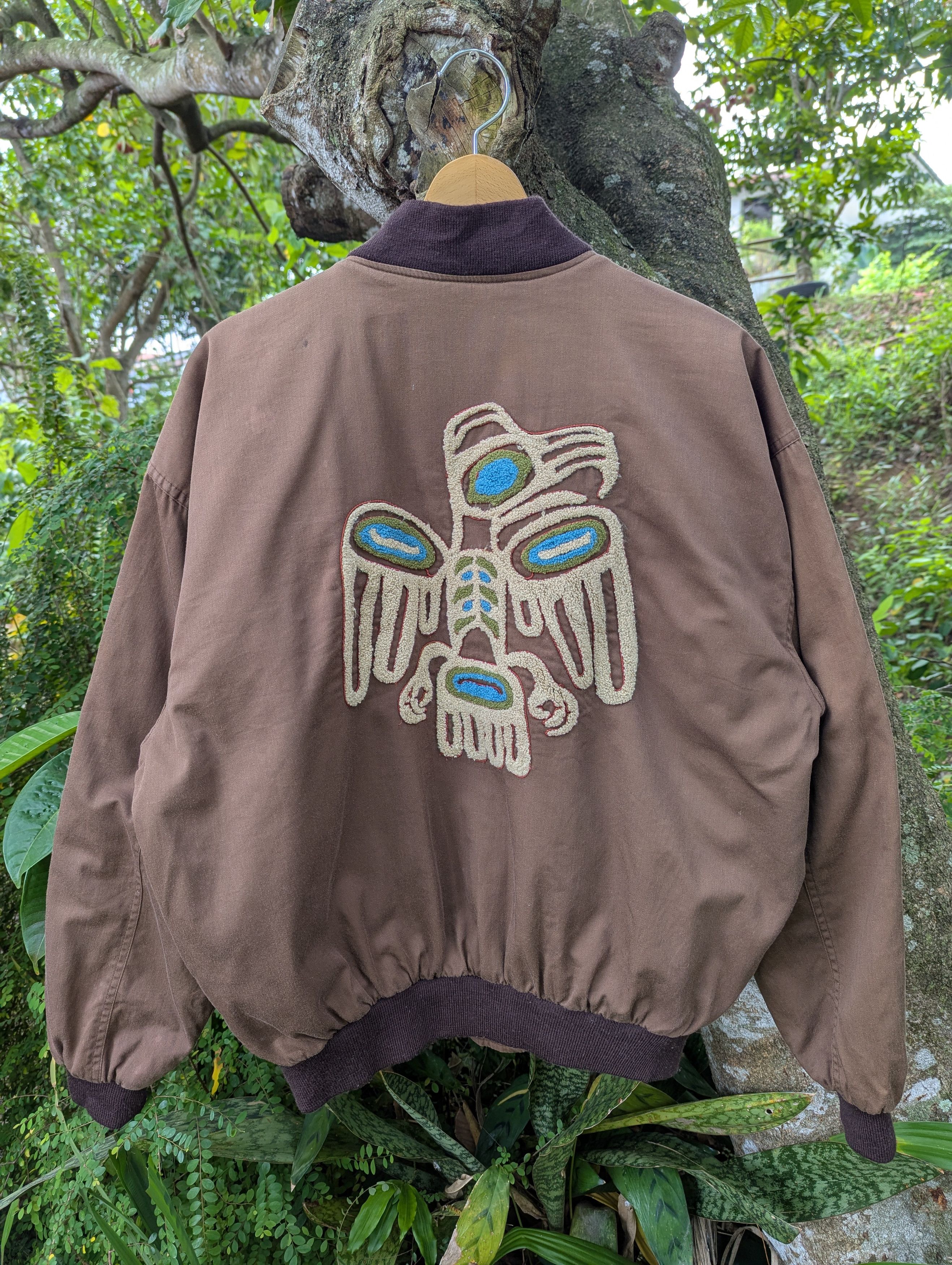 Mr. Junko Mr. Junko Thunderbird Indian Native American Bomber Jacket Size US L / EU 52-54 / 3 - 2 Thumbnail