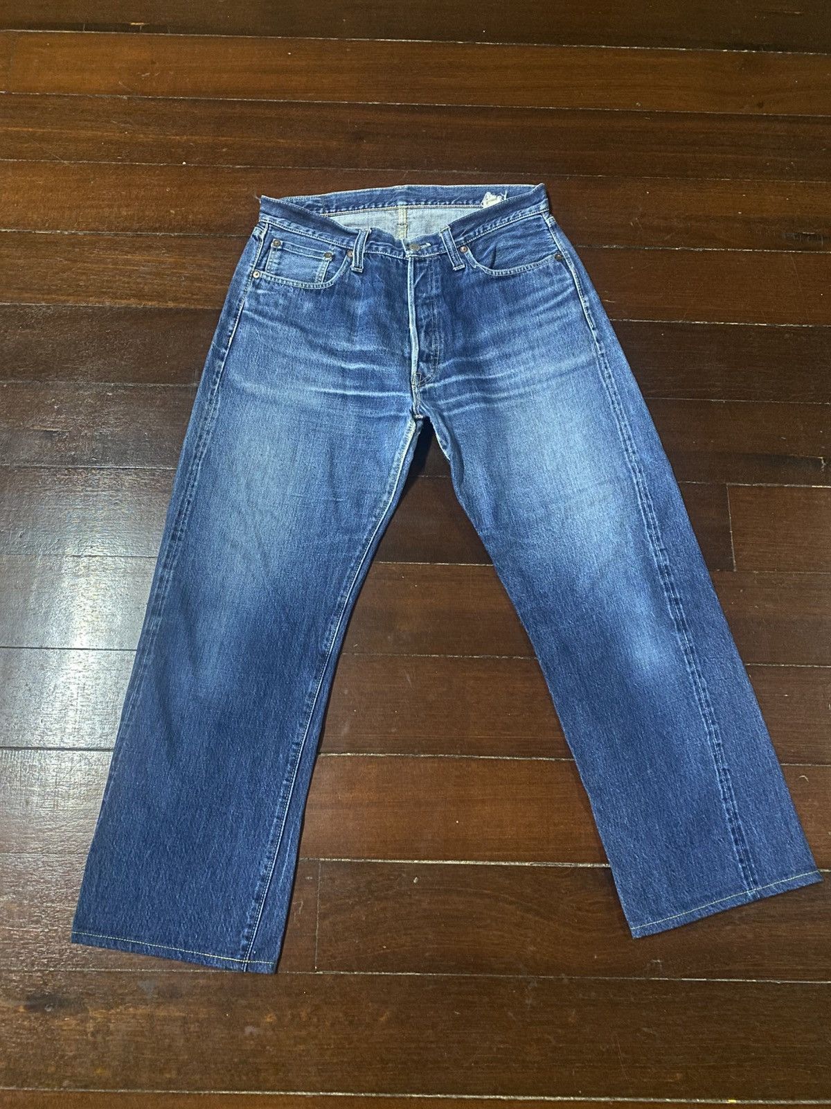 Sugar Cane Vintage Sugar cane 1947 v stich hidden rivet distressed Size US 33 - 1 Thumbnail