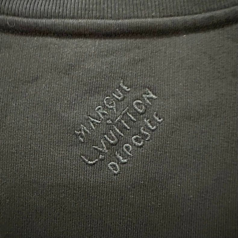 Louis Vuitton Louis Vuitton Black Studded Letter sweatshirt 2505-Nextarro Size US XXL / EU 58 / 5 - 8 Thumbnail