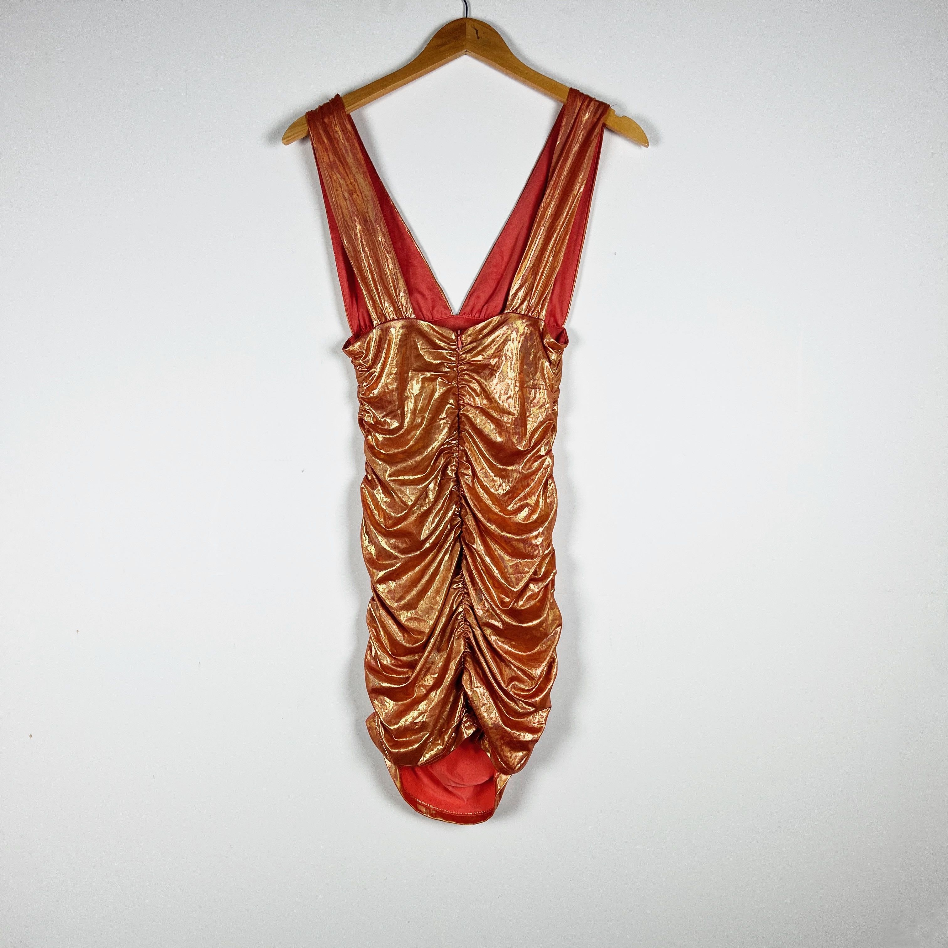 superdown Superdown Kerrie Deep V Neck Metallic Size XS / US 0-2 / IT 36-38 - 4 Thumbnail