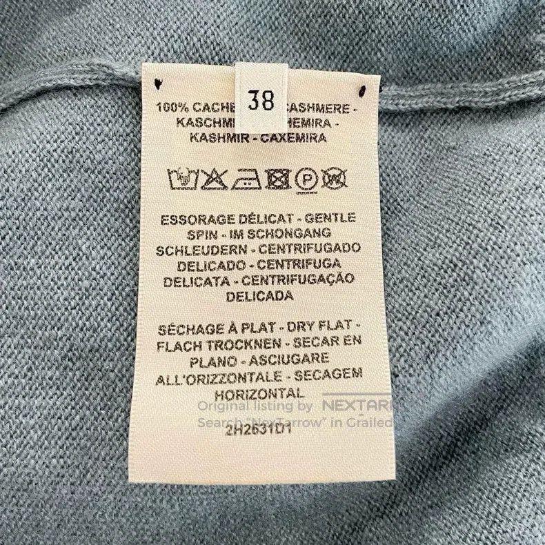 Hermes Hermes Blue knitted sweater Size XS / US 0-2 / IT 36-38 - 6 Thumbnail