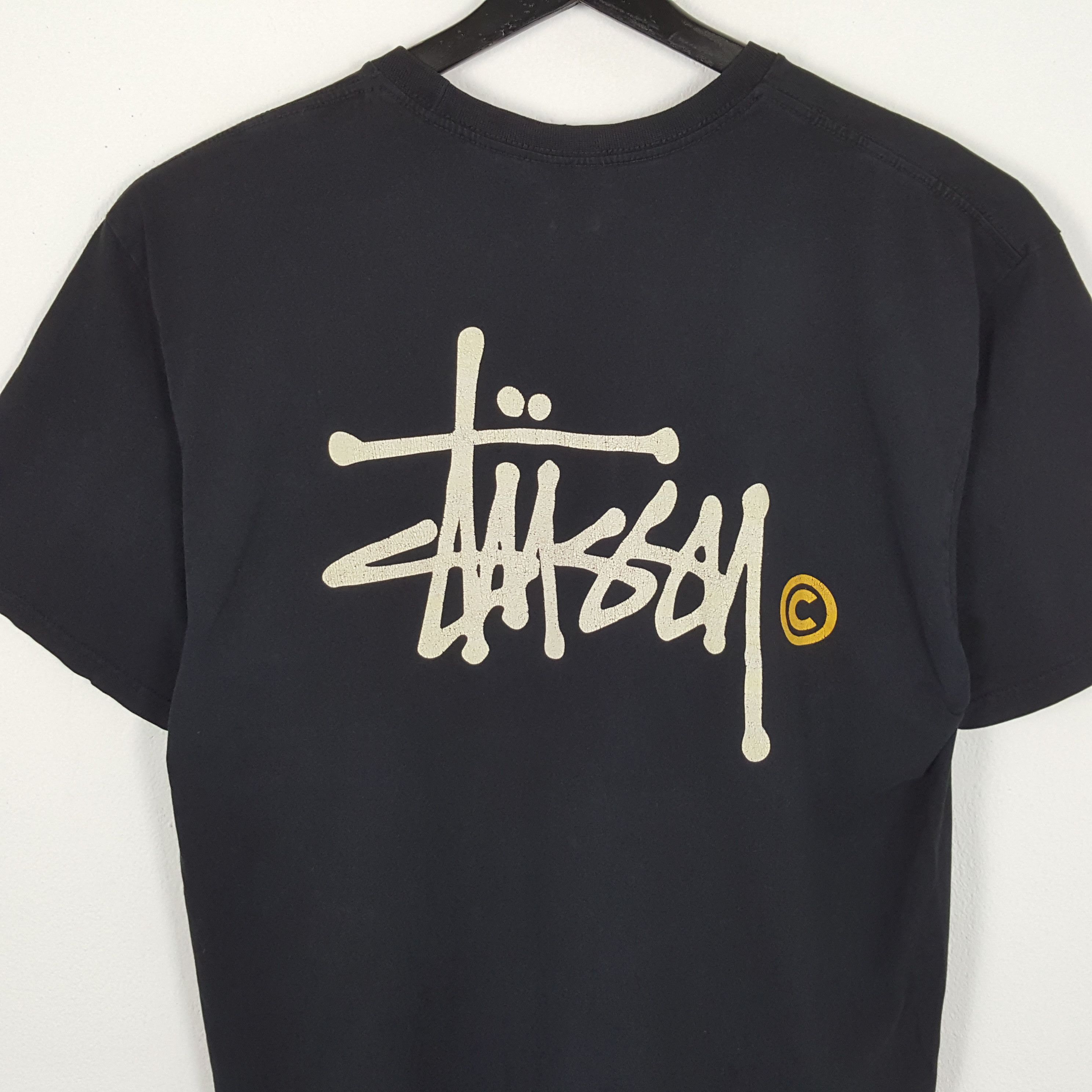 Stussy × Vintage STUSSY Streetwear Skater Style Tshirt Size US L / EU 52-54 / 3 - 2 Thumbnail