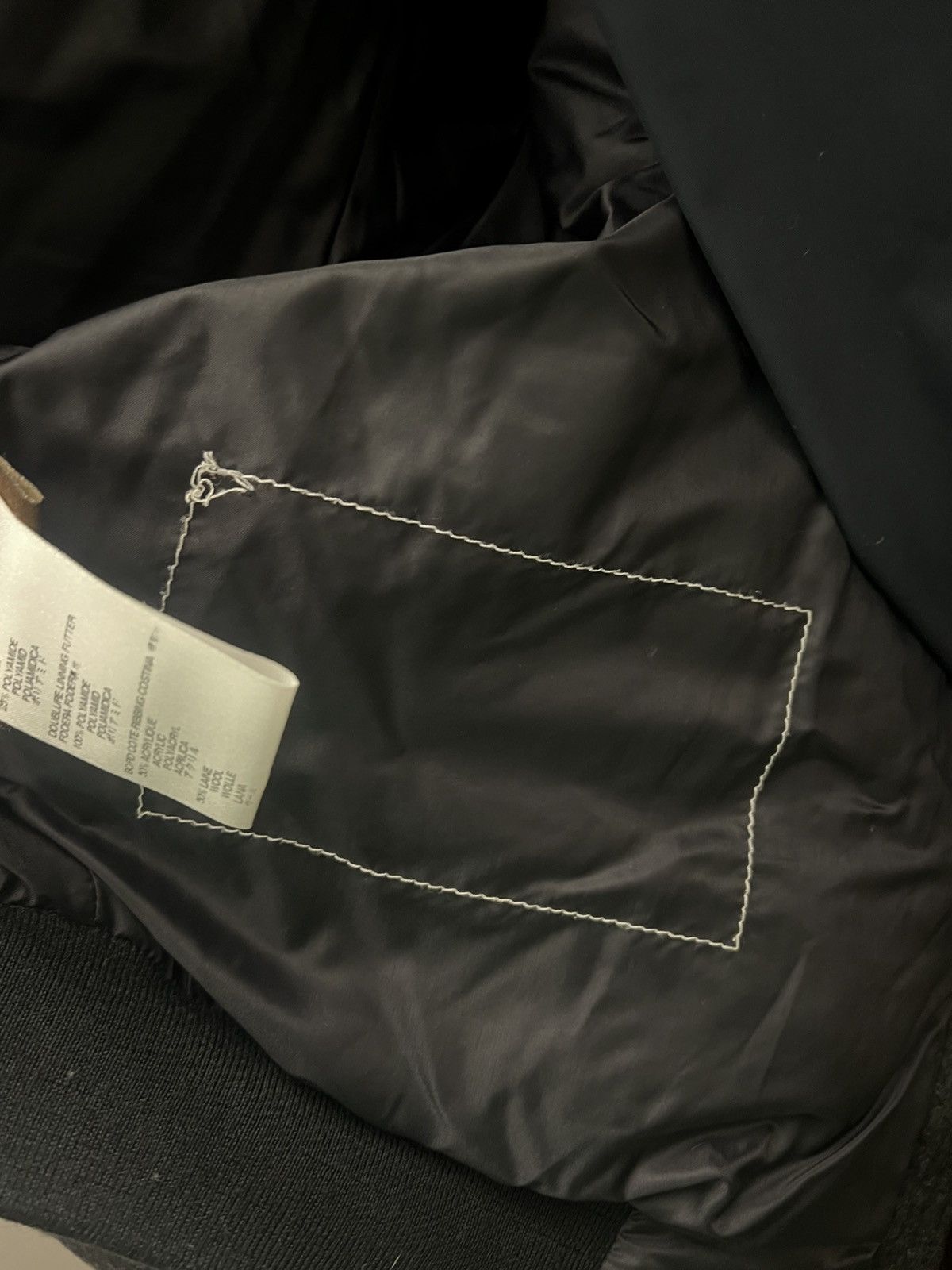Moncler Moncler down jacket black L wool Size L / US 10 / IT 46 - 9 Thumbnail