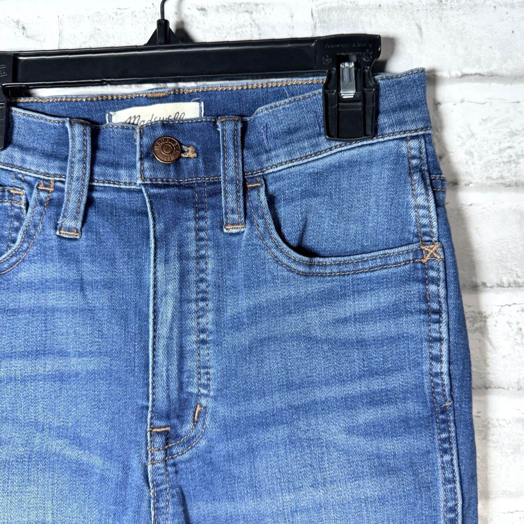 Madewell Madewell Jeans Women 10” Roadtripper Cotton Skinny Blue Size 24x26 Adults Female Clothing Size 42" / US 20 - 2 Thumbnail