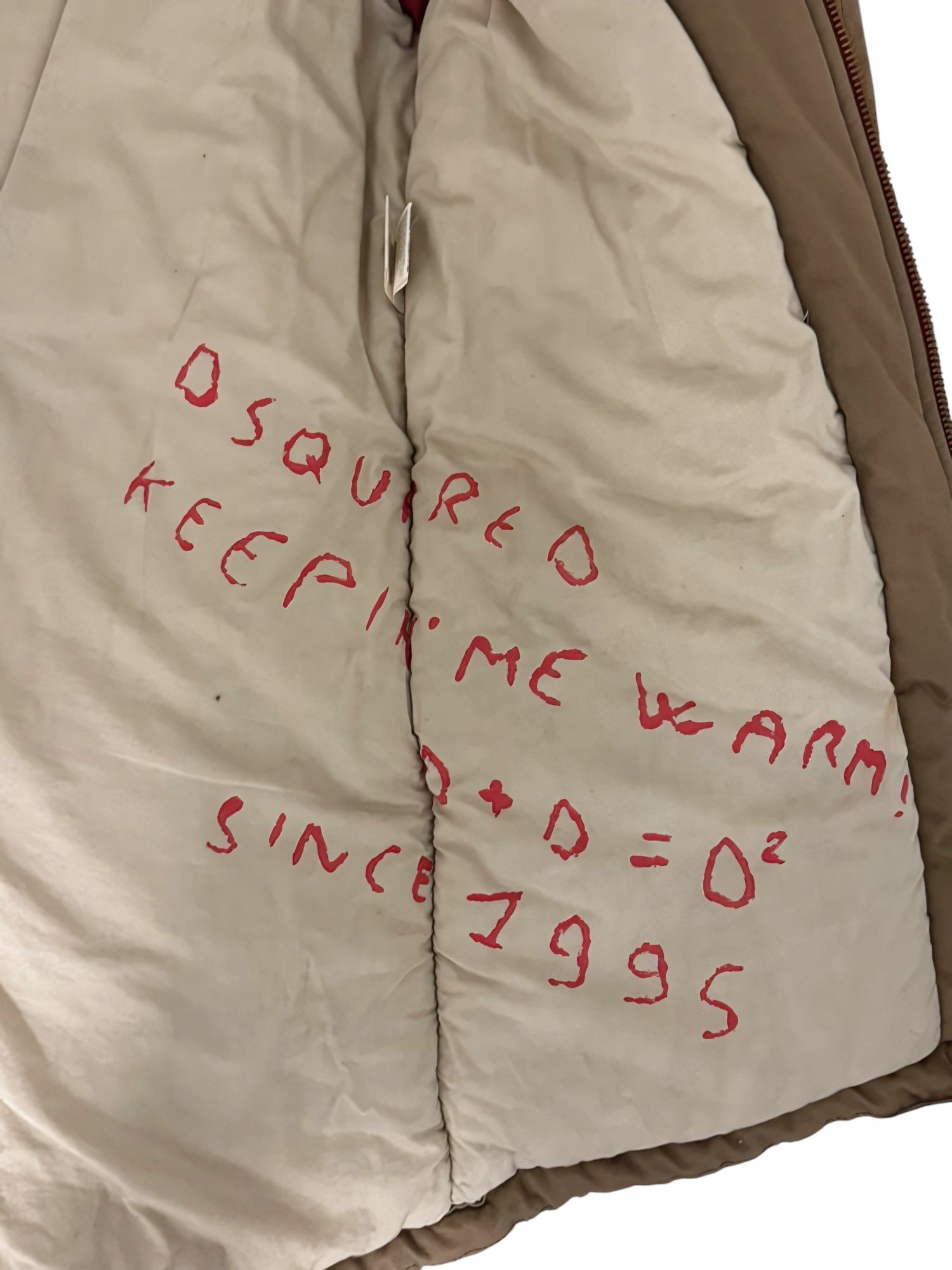 Dsquared2 ARCHIVE A/W 2003 RUNWAY SHEARLING OVERSIZED PARKA COAT Size US M / EU 48-50 / 2 - 9 Thumbnail