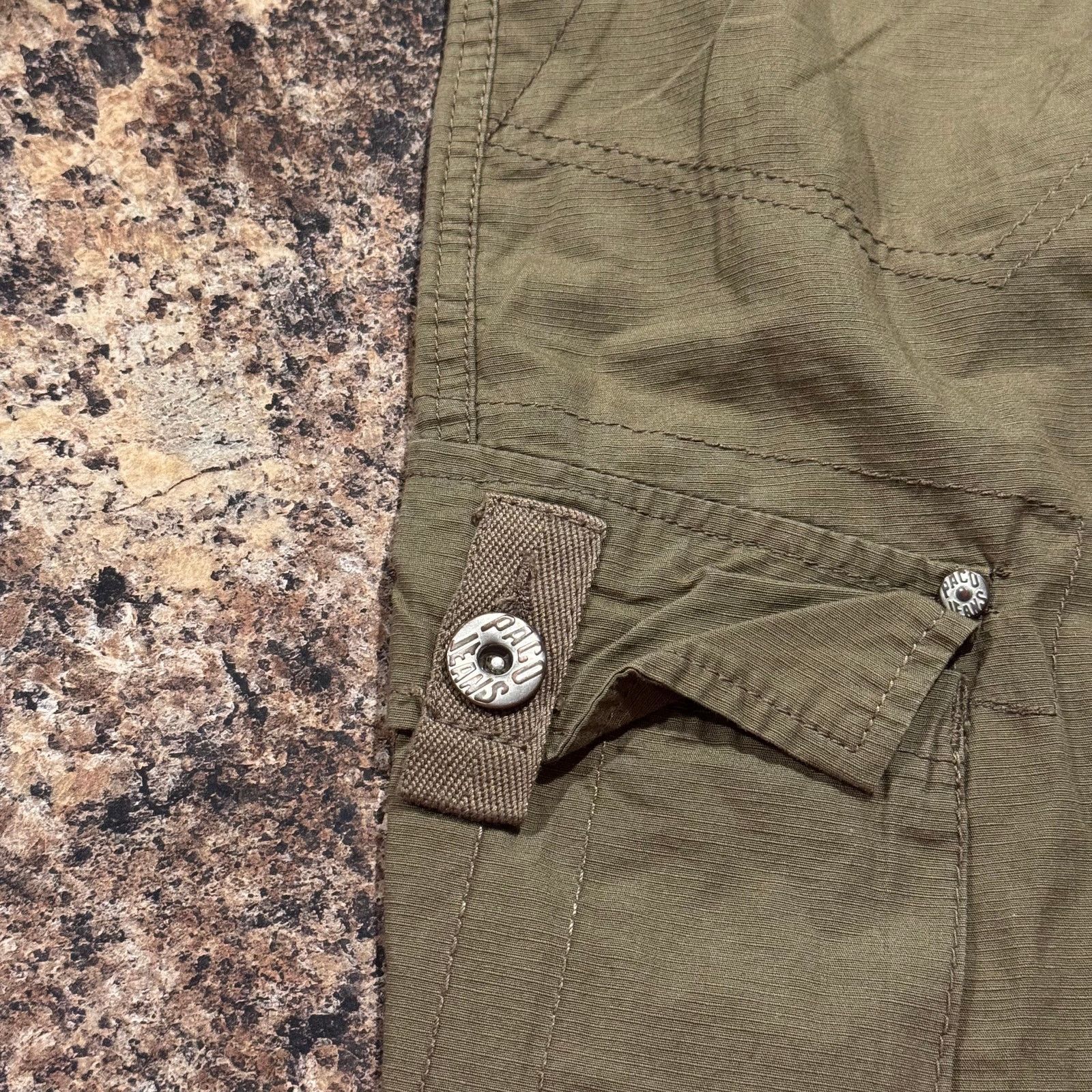 Other Paco Cargo Shorts Green 36 Y2K Skater Streetwear Ripstop Size US 36 / EU 52 - 8 Thumbnail