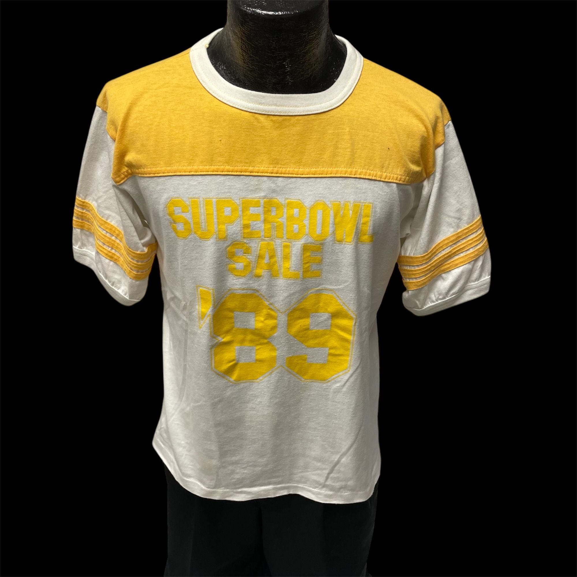 Other Vtg Alore SUPER BOWL Sale ‘89 Don Mealey Chevrolet Ringer Size US L / EU 52-54 / 3 - 2 Thumbnail