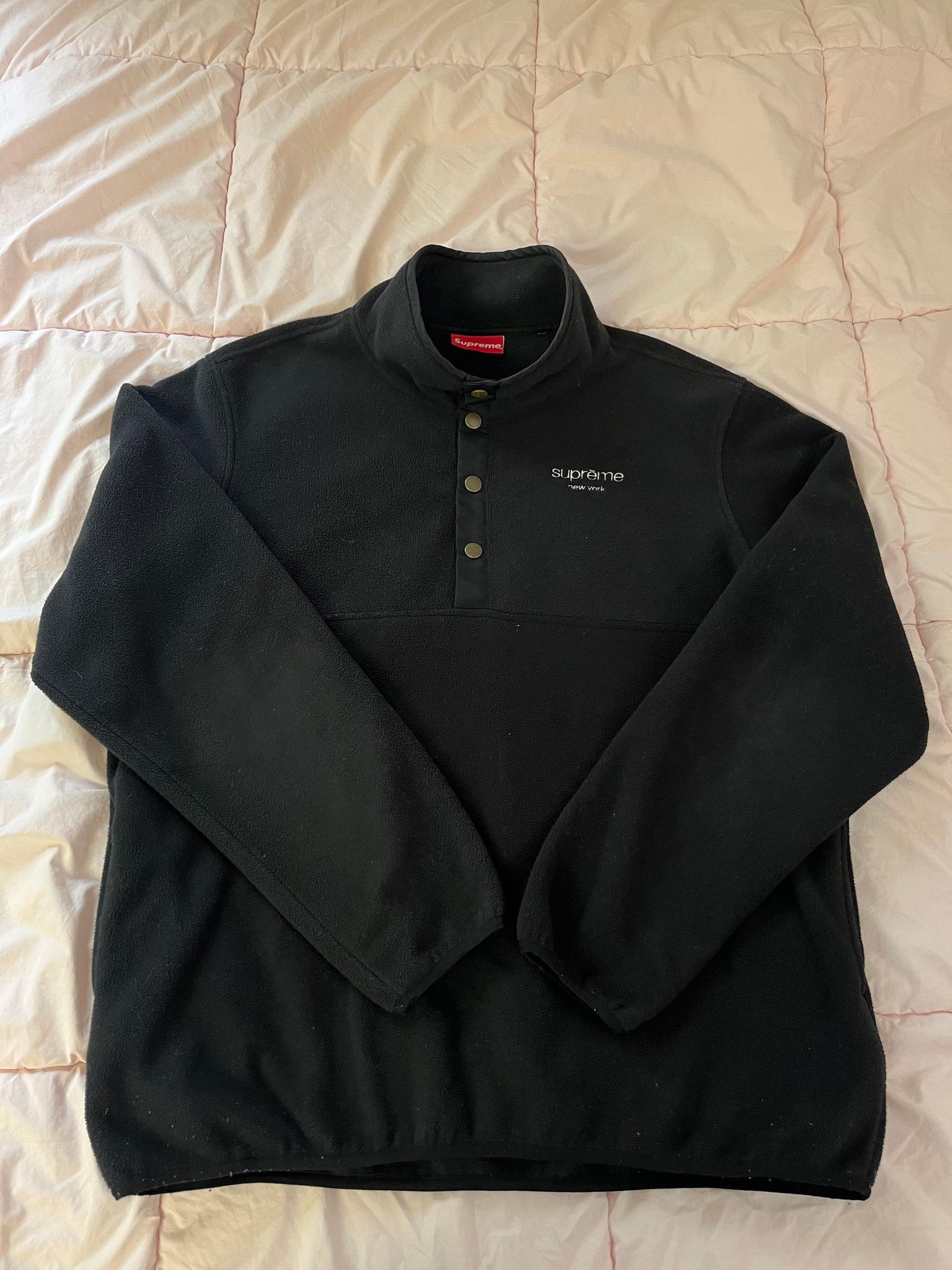 Polartec × Supreme Supreme Polartec Classic Logo Pullover | Grailed