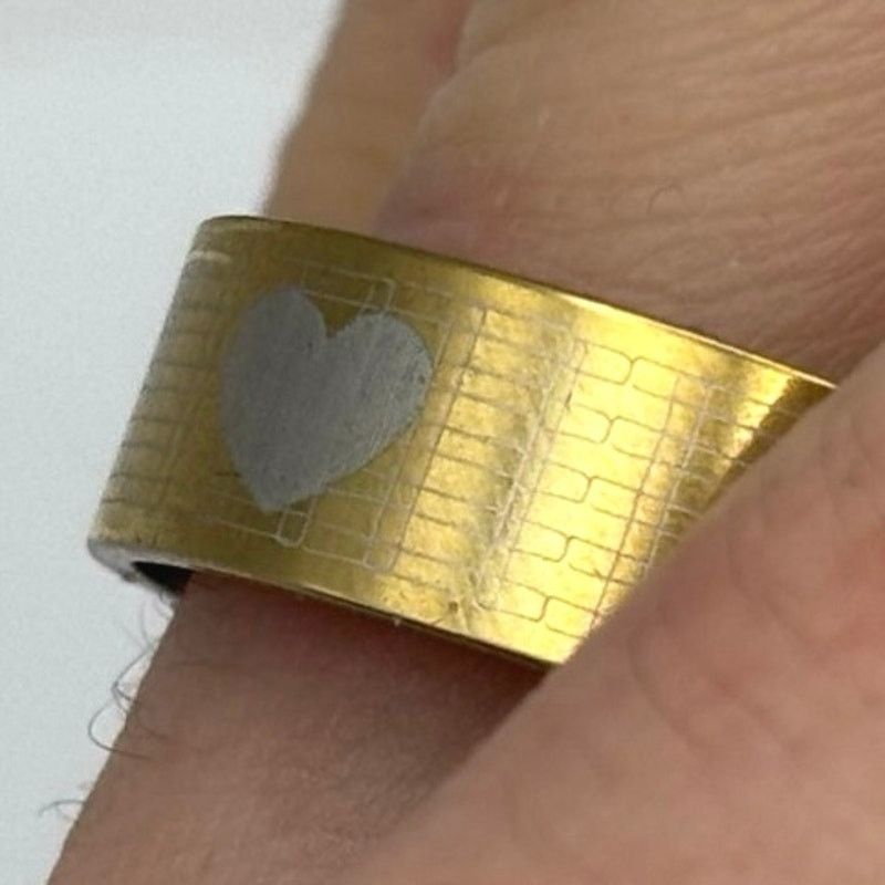 Other Gold Heart & Infinity Ring Size ONE SIZE - 3 Thumbnail