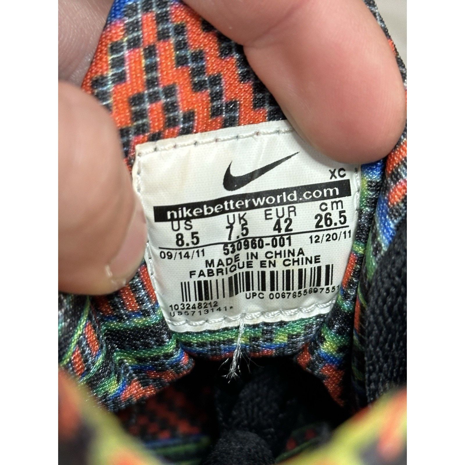 Nike Nike Zoom KD 4 BHM - Size 8.5 (530960-001) Size US 8.5 / EU 41-42 - 7 Thumbnail