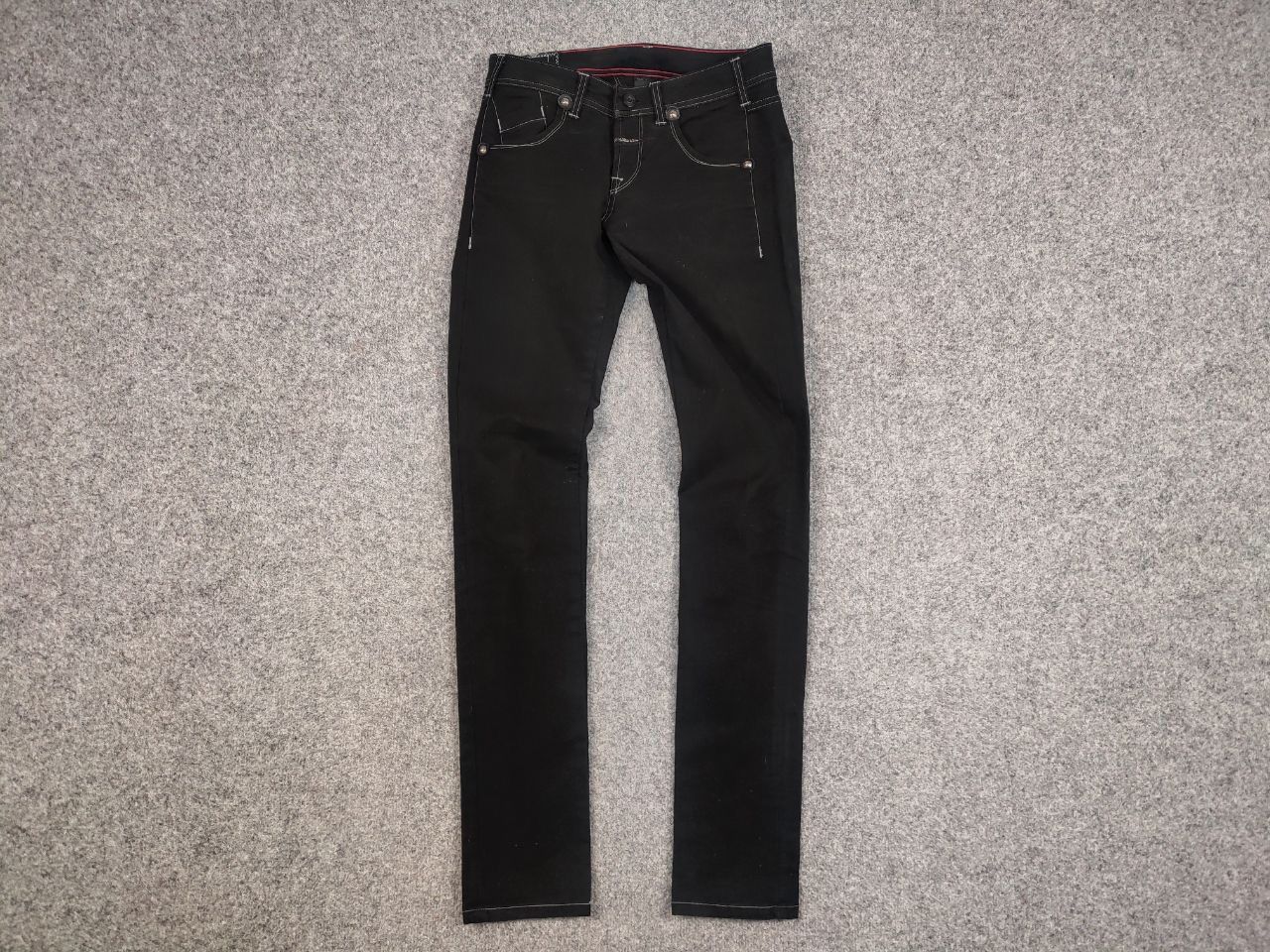 Marithe + Francois Girbaud Marithe Francois Girbaud Design Black Denim Slim Jeans Size US 28 / EU 44 - 5 Thumbnail