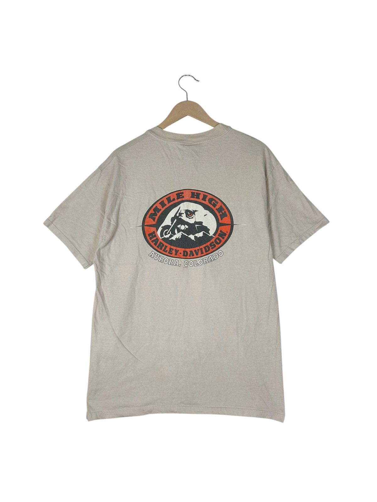 Harley Davidson × Vintage Vintage Y2K Harley Davidson /Legend can’t stand still Size US L / EU 52-54 / 3 - 2 Thumbnail