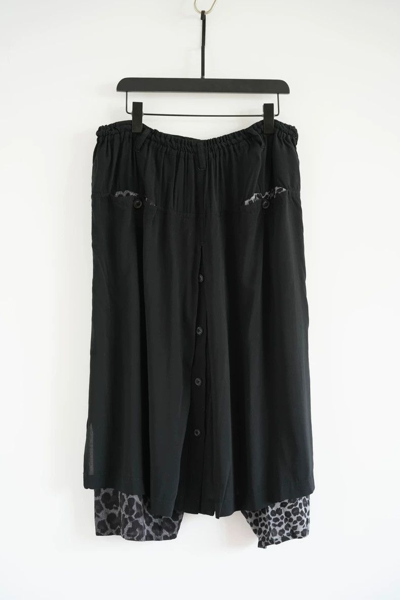 Yohji Yamamoto Yohji Yamamoto size 3 19ss leopard print culottes pants 250 Size US 30 / EU 46 - 2 Thumbnail