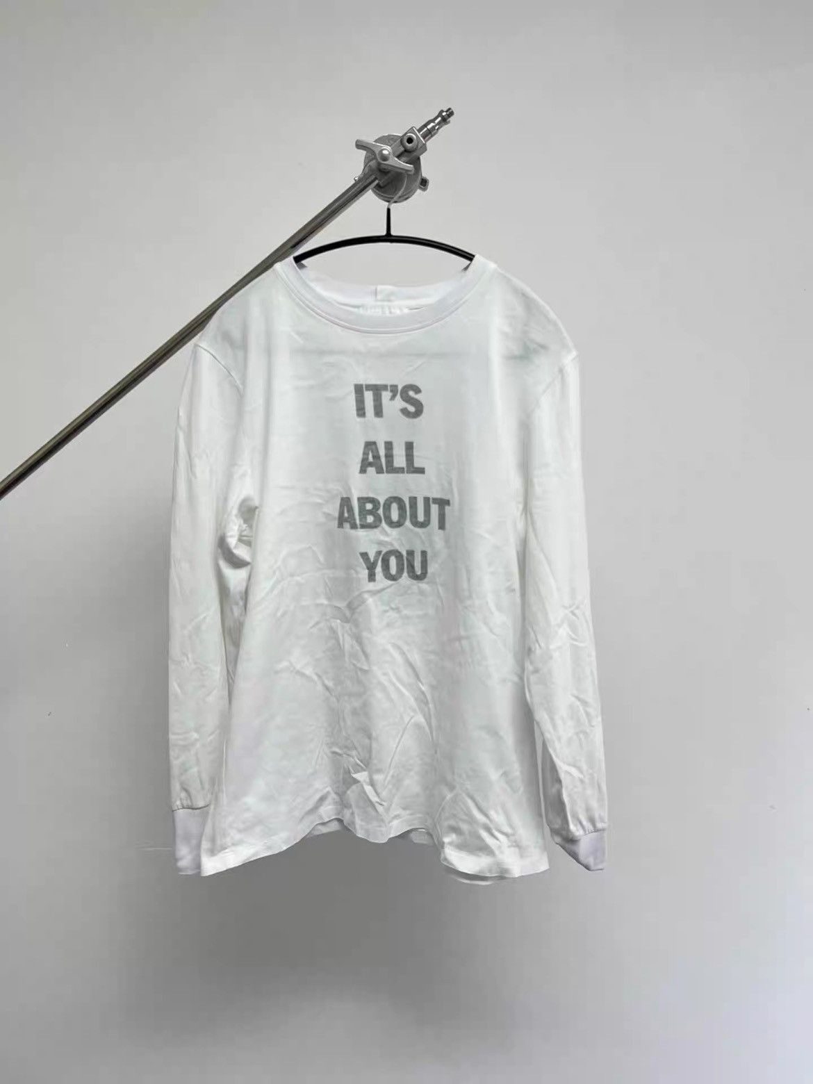 Helmut Lang Helmut Lang “it’s all about you” tee Size US M / EU 48-50 / 2 - 1 Thumbnail