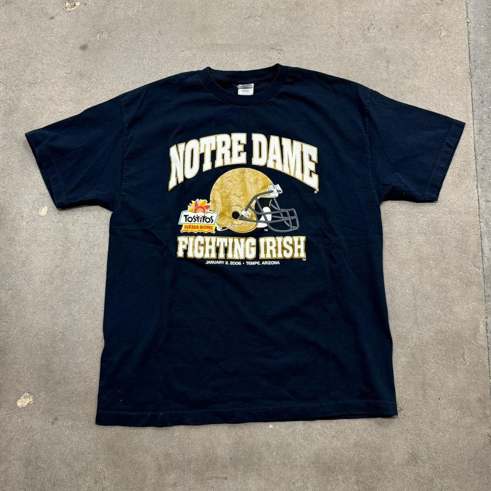 NFL 2006 Notre Dame Fiesta Bowl Tee Size US XL / EU 56 / 4 - 1 Thumbnail