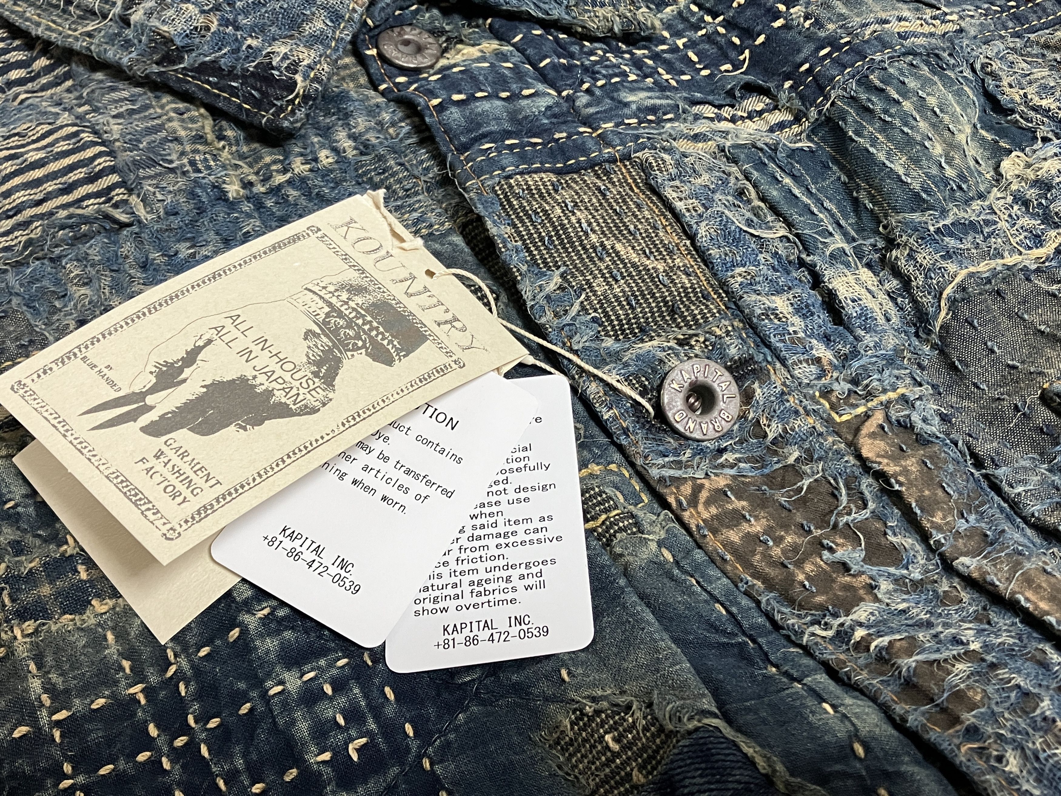 Kapital KAPITAL BORO SPRING 1ST Jacket 2024 size 3 Large Size US L / EU 52-54 / 3 - 5 Thumbnail