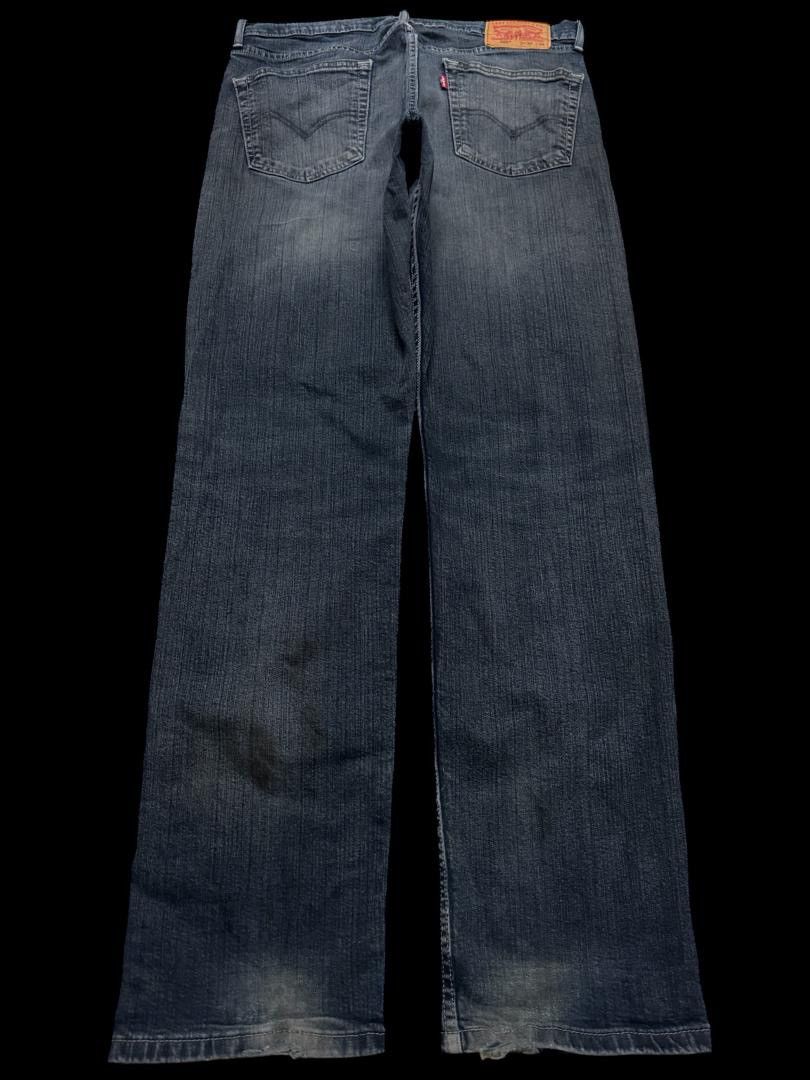 Levi's GRUNGE Vintage Y2K Levi’s Rusty Thrashed Distress Dark Jean Size US 33 - 2 Thumbnail