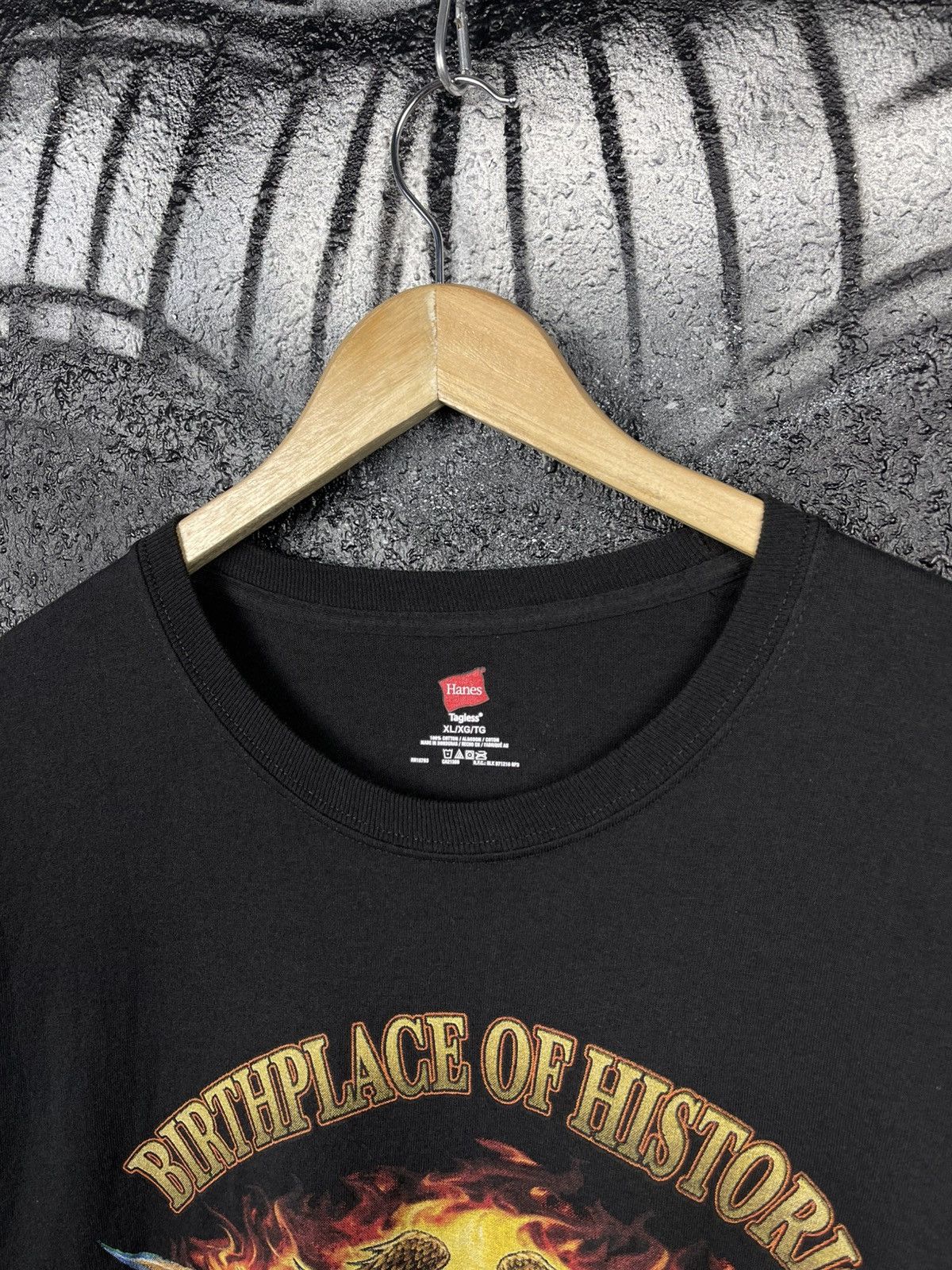 Hanes Hanes Birthplace Of Historic Seligman Arizona Route 66 Tee Size US XL / EU 56 / 4 - 4 Thumbnail