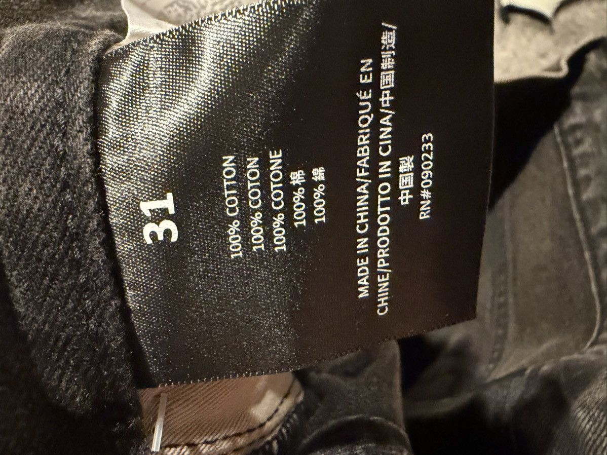 Essentials FEAR OF GOD ESSENTIALS BLACK WASHED DENIM JEANS IN SIZE 31 Size US 31 - 9 Thumbnail