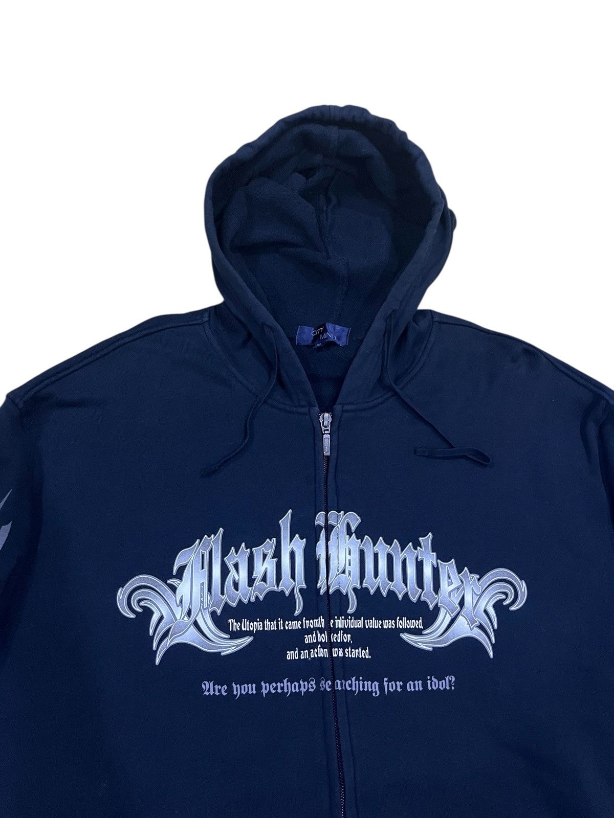 Japanese Brand Vintage flash hunter zipper hoodie Size US XXL / EU 58 / 5 - 4 Thumbnail