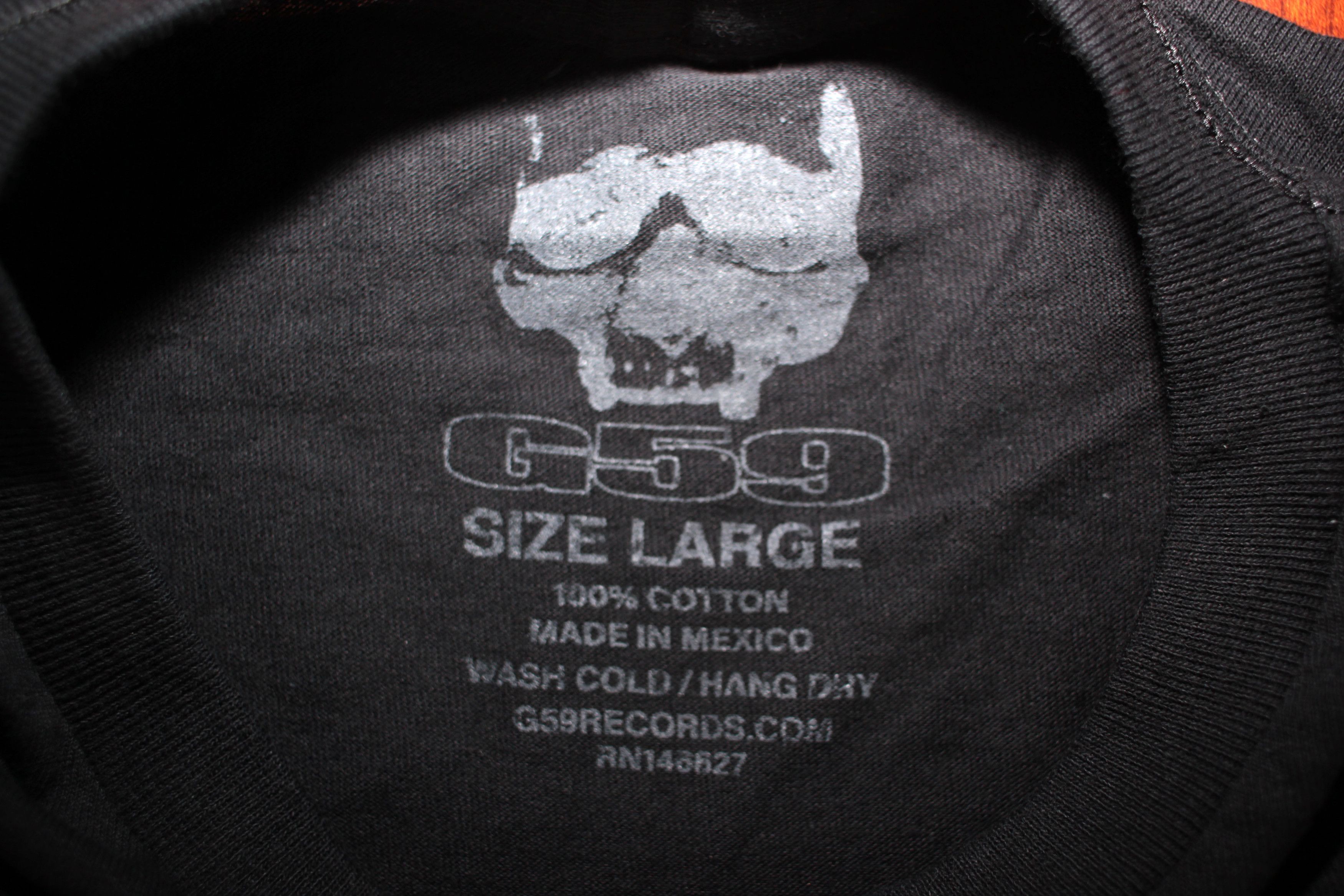 G59 Records G59 Records - Logo T-Shirt Size US L / EU 52-54 / 3 - 8 Thumbnail