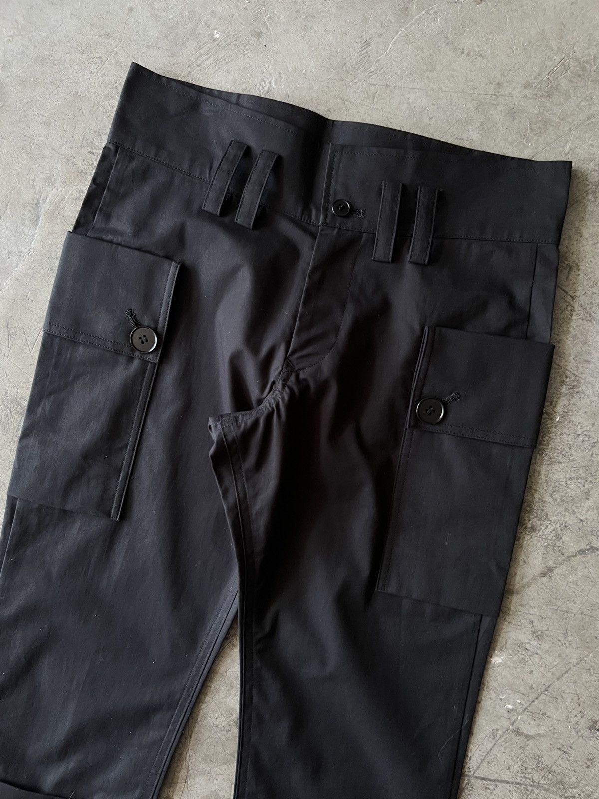 Y's Y’s - Yohji Yamamoto - Cropped Cargo Trouser Size 30" / US 8 / IT 44 - 3 Thumbnail