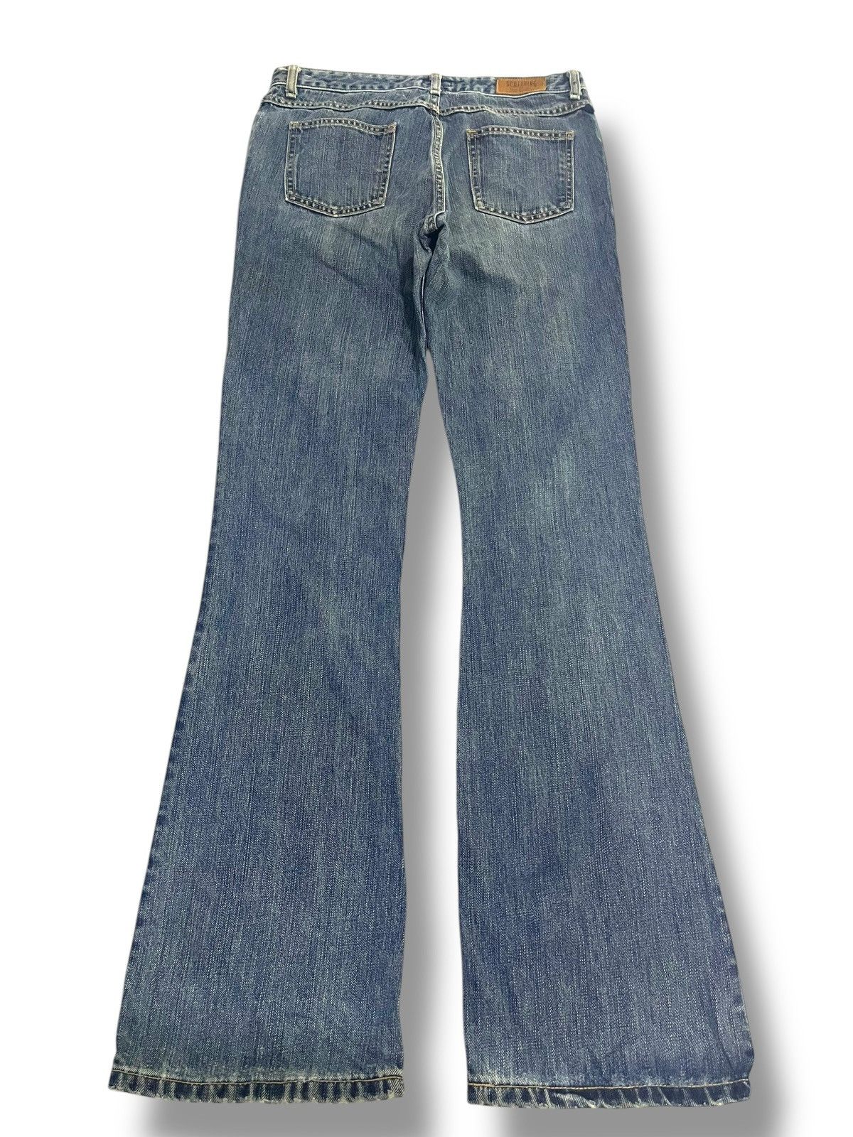 If Six Was Nine × Japanese Brand × Le Grande Bleu (L.G.B.) FLARE💥 Y2K EDWIN WASHED BLUE DENIM Size 31" - 7 Thumbnail