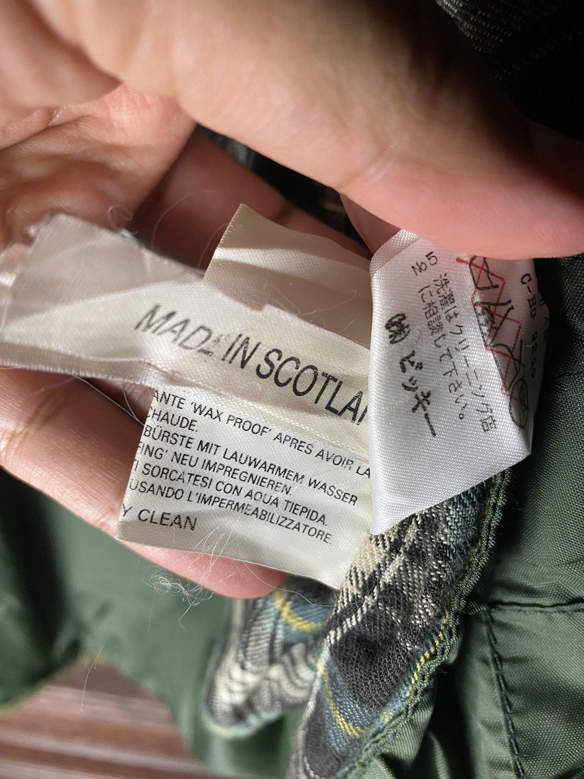 Pringle Of Scotland Vintage Lewis Creek waxed Proof Jacket Size US M / EU 48-50 / 2 - 12 Thumbnail