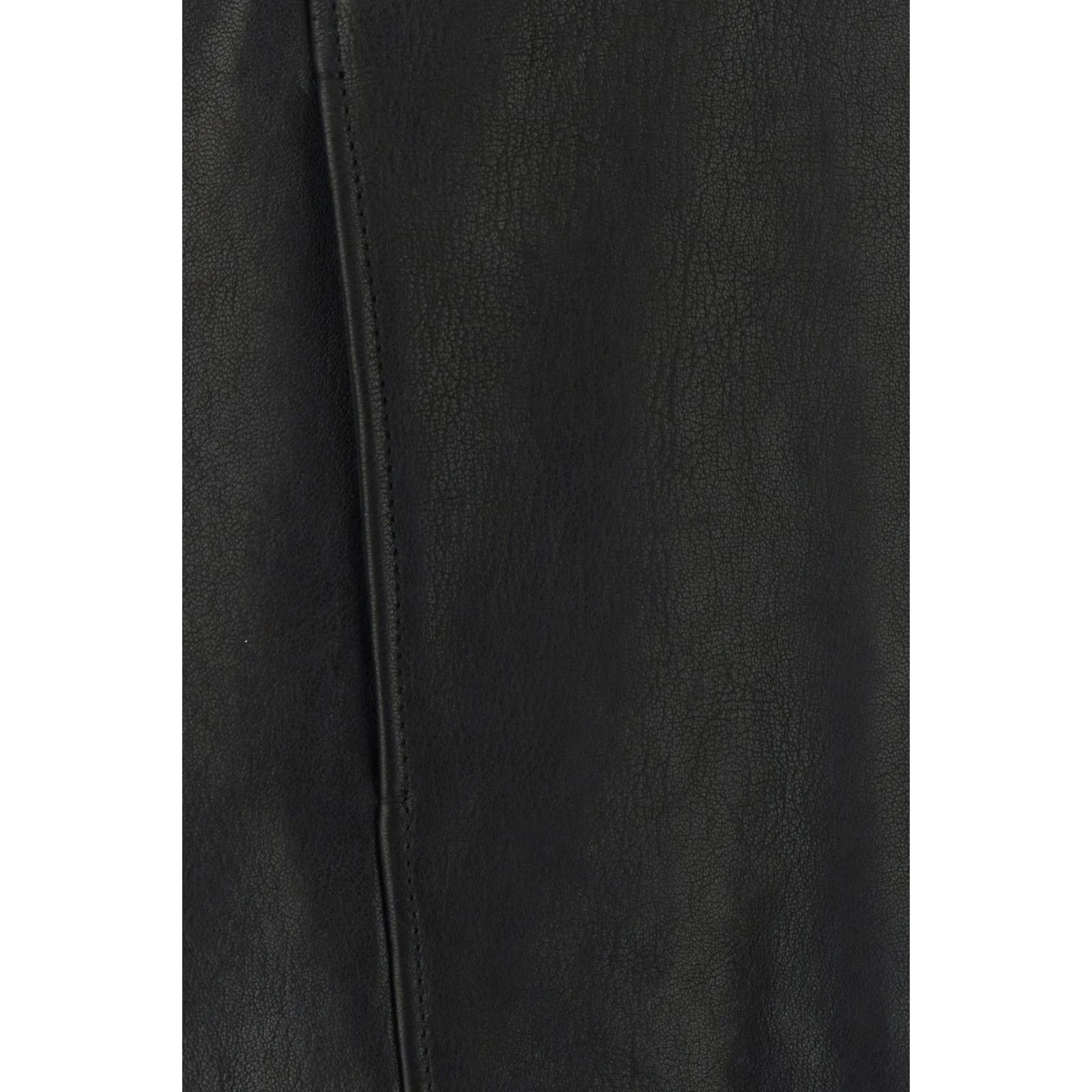 Alexander McQueen ALEXANDER MCQUEEN Black Leather Oversize Jacket New & Authen Size S / US 4 / IT 40 - 3 Thumbnail