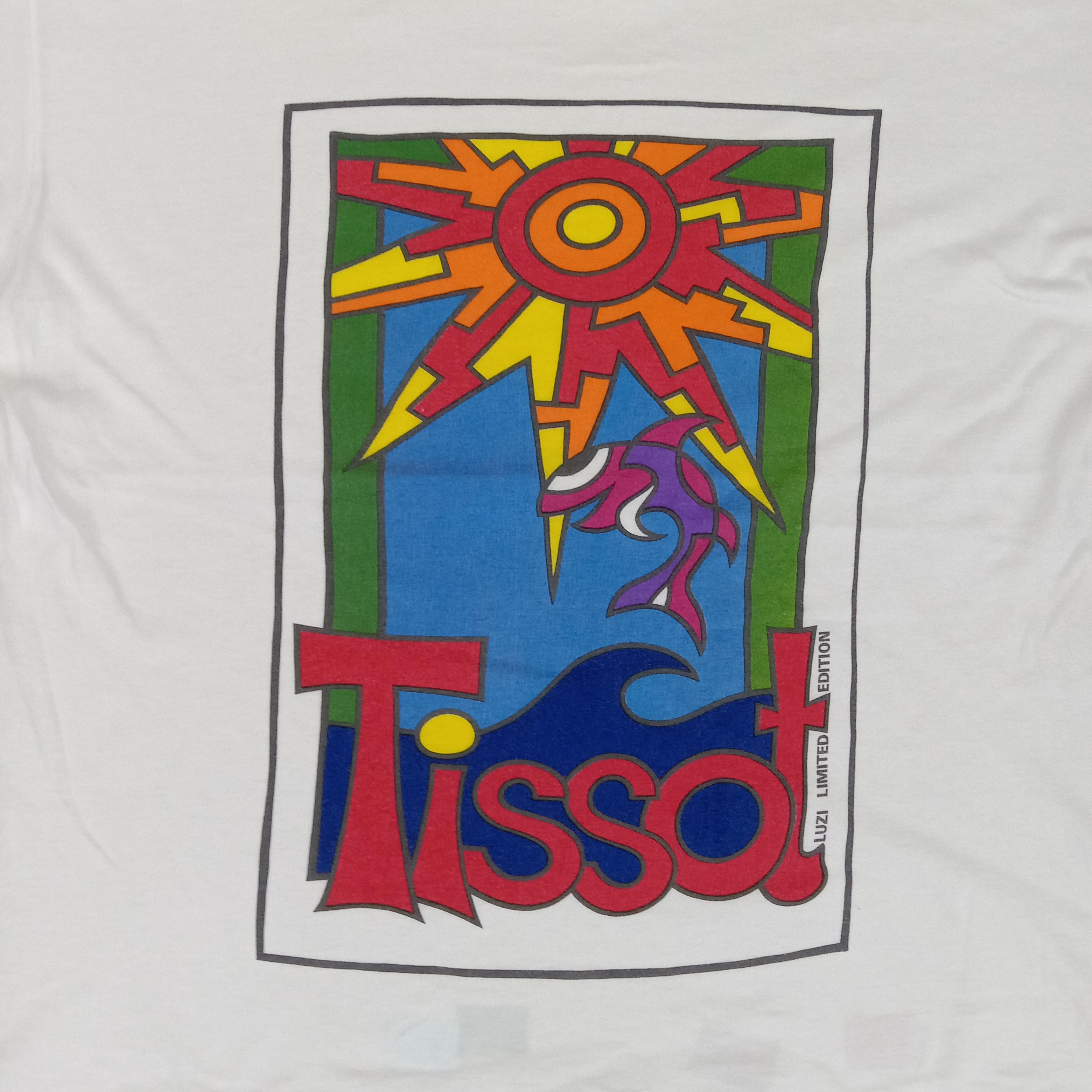 Tissot × Vintage Tissot Swiss Watch Brand Promo Tshirt Size US M / EU 48-50 / 2 - 2 Thumbnail