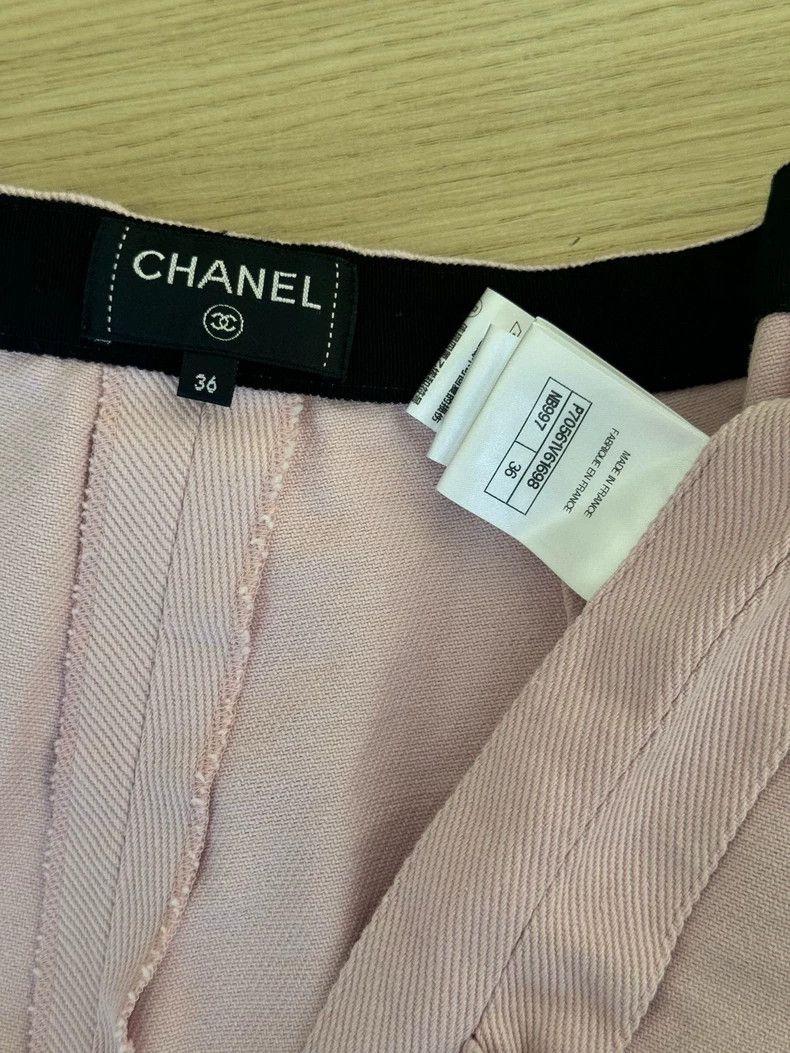 Chanel Chanel 21s pink beaded denim pants Size 42" / US 20 - 3 Thumbnail