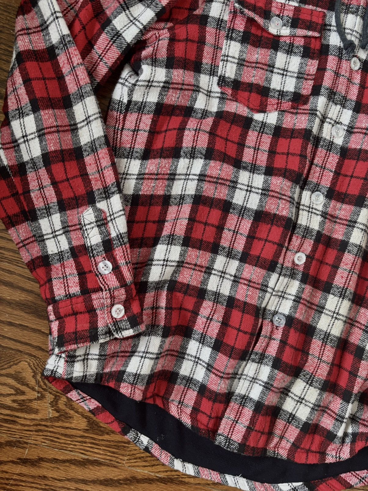 Polo Ralph Lauren vintage 90s polo ralph lauren hooded flannel winter event Size US L / EU 52-54 / 3 - 8 Thumbnail