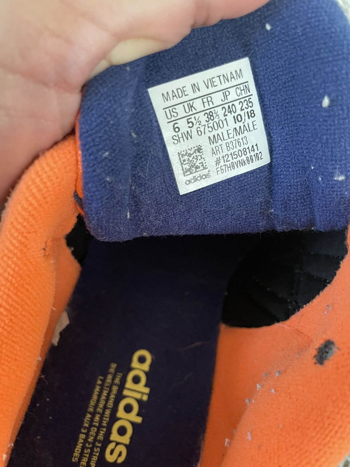 Adidas Adidas Yung-1 Hi Res Orange Size US 6 / EU 39 - 6 Thumbnail