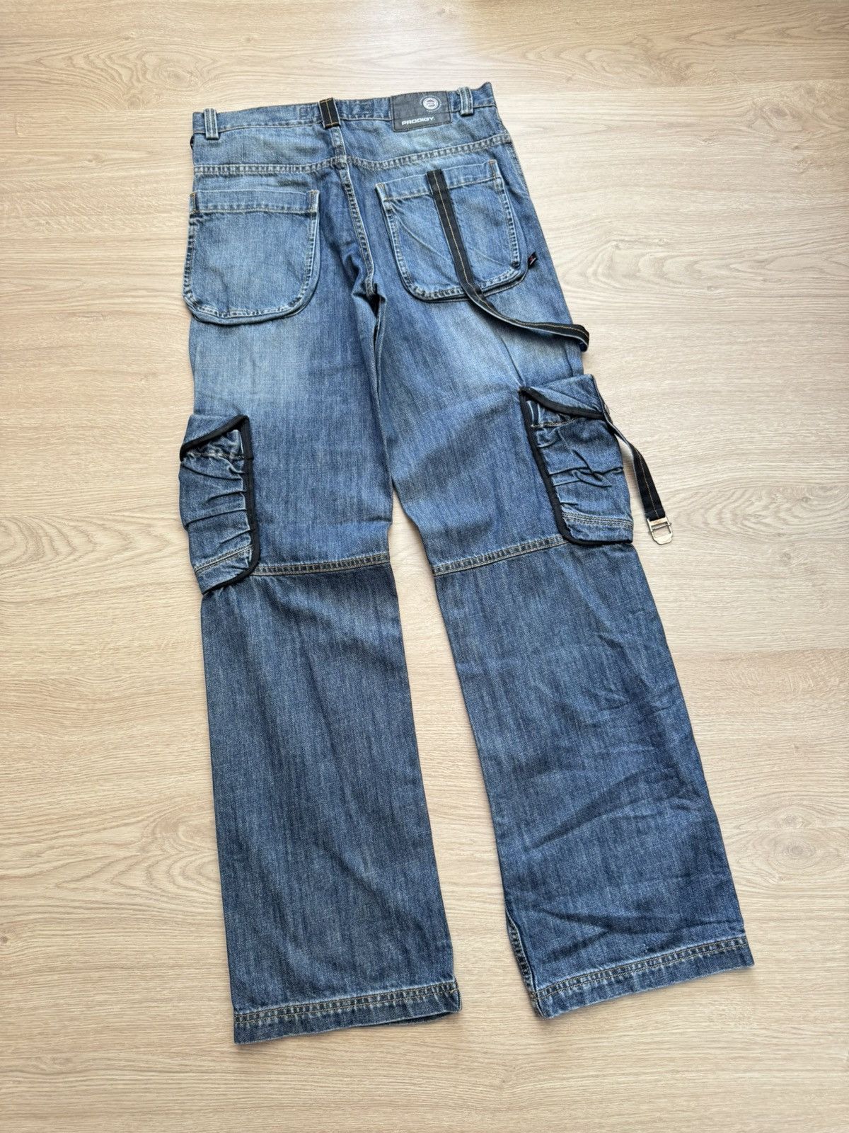 Japanese Brand Vintage 00’s Prodigy y2k Japanese Cago Jeans Baggy Pants Size US 30 / EU 46 - 4 Thumbnail