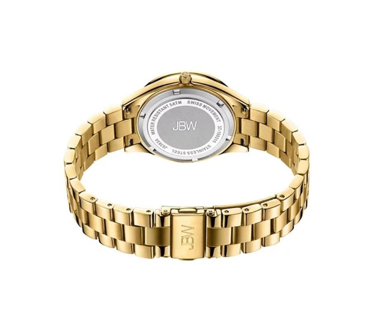 JBW JBW Cristal 34 Women's Gold Tone PVD Diamond/Crystal Watch Size ONE SIZE - 3 Thumbnail
